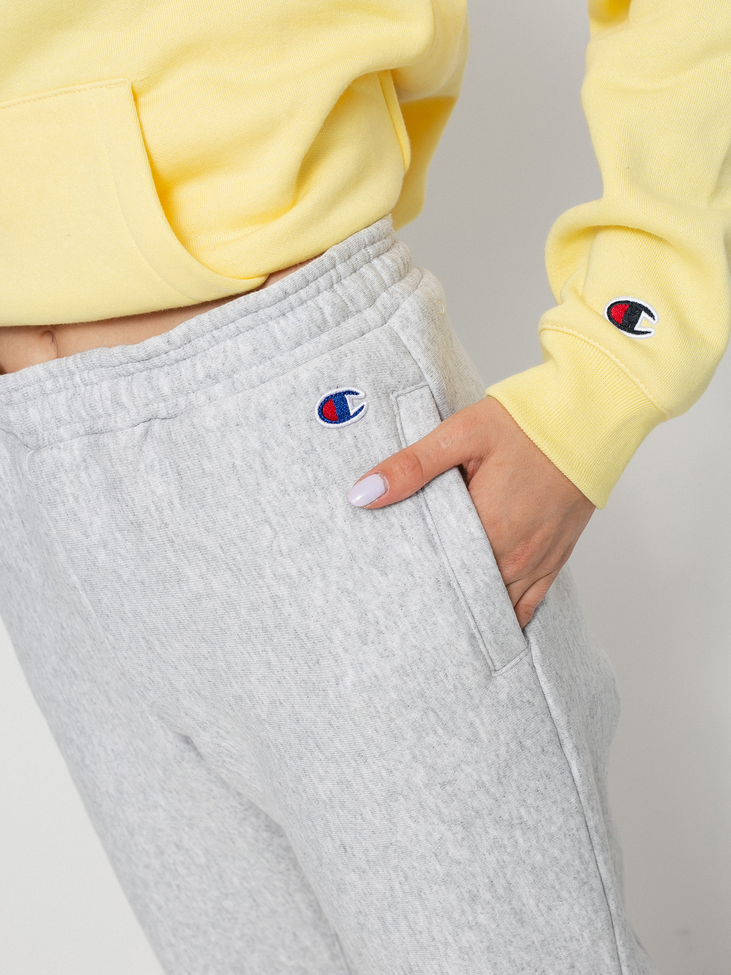 Nohavice Champion Rib Cuff Pants 114614 Wmn (loxgm)