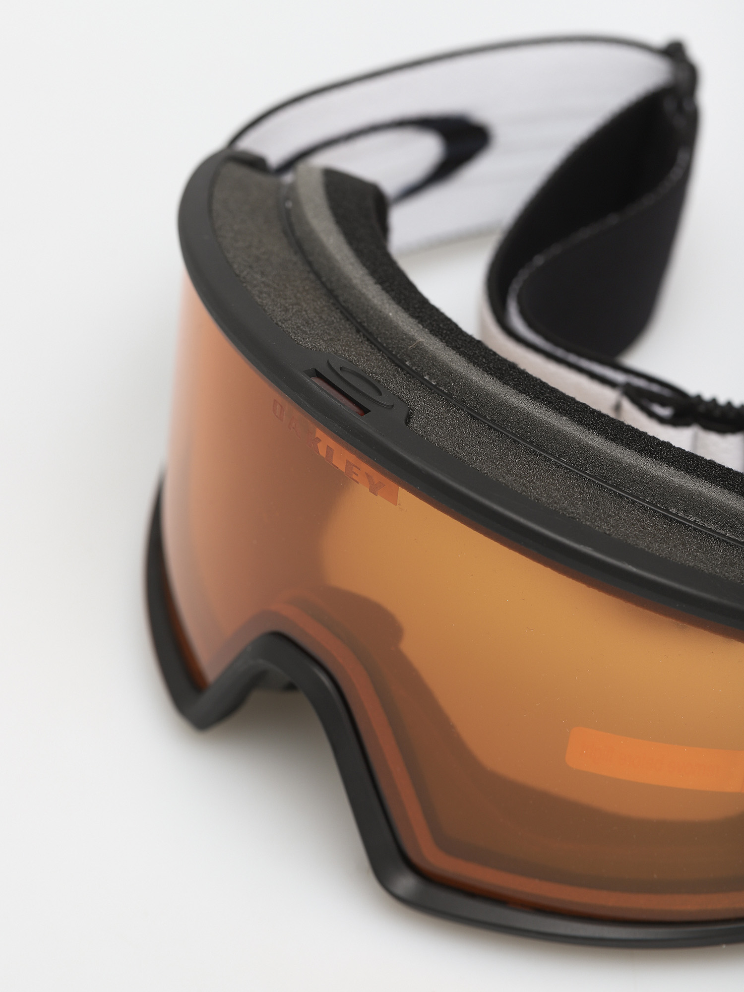Snowboardové okuliare Oakley Target Line L (matte black/persimmon)
