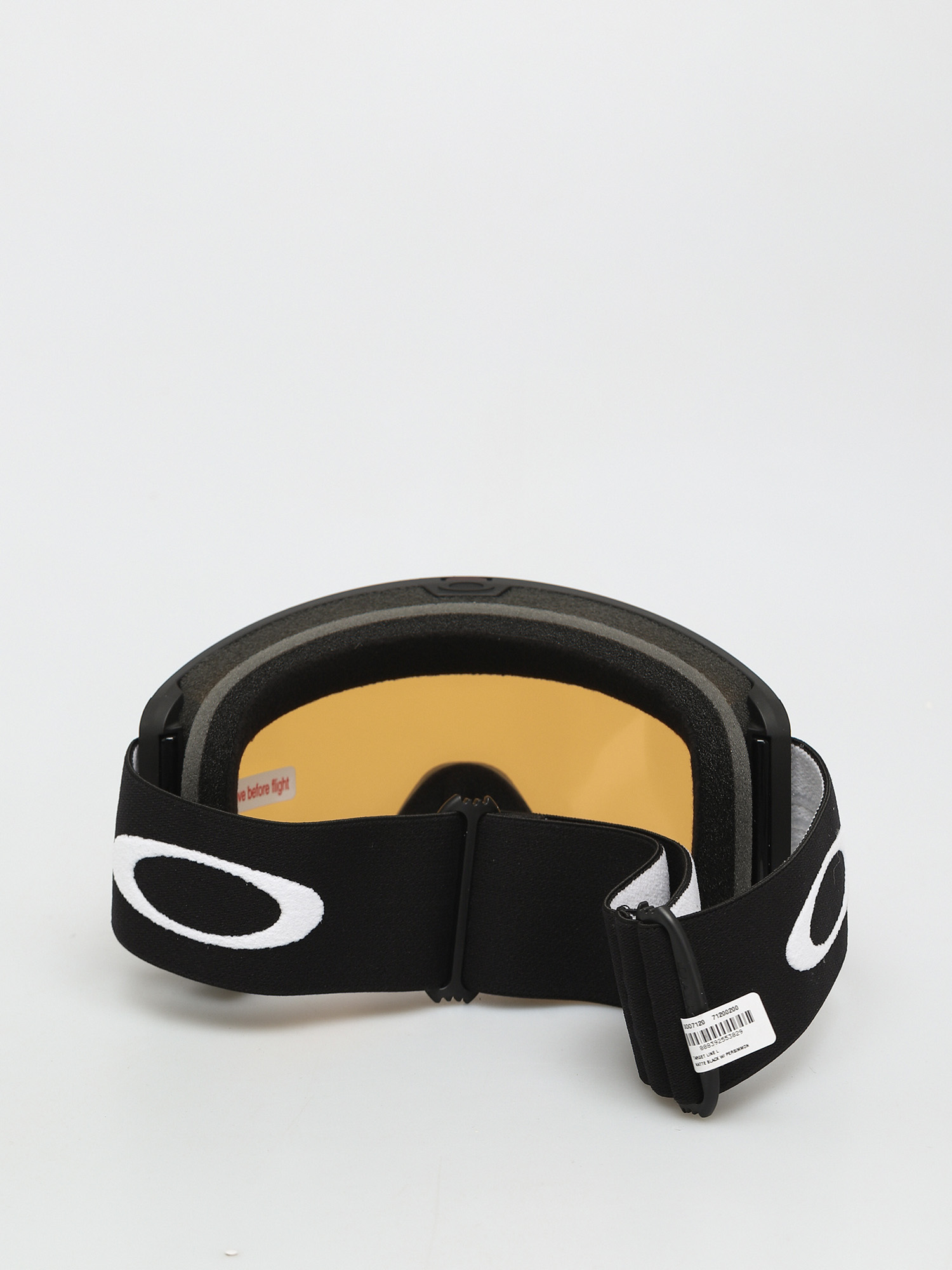 Snowboardové okuliare Oakley Target Line L (matte black/persimmon)