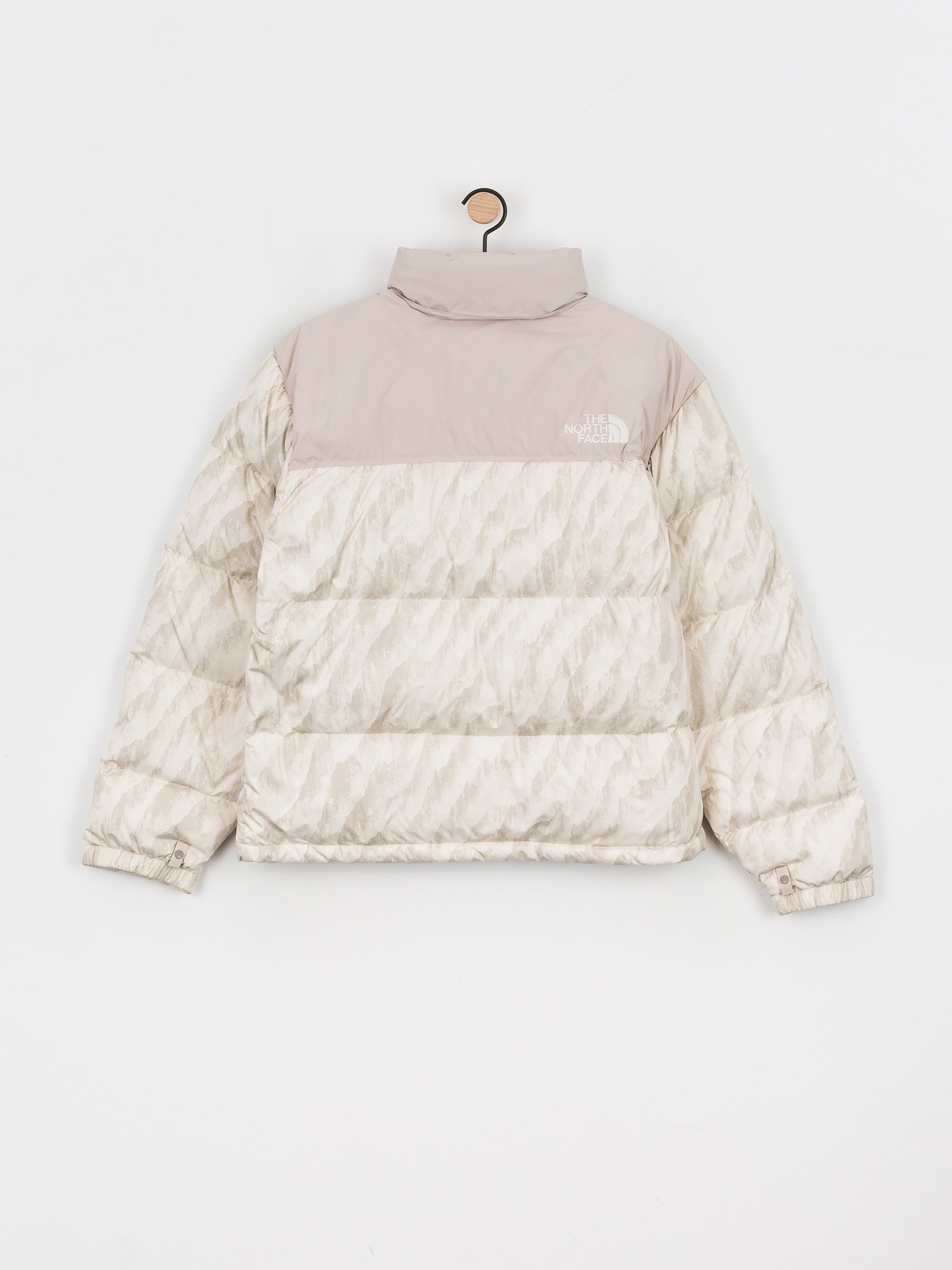 Bunda The North Face 1996 Retro Nuptse (silver grey wooden tiger print)