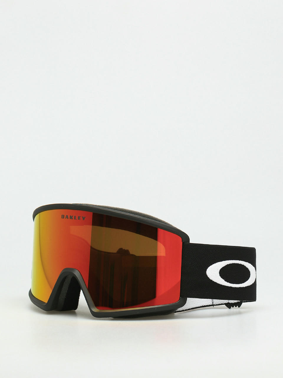 Snowboardové okuliare Oakley Target Line L (matte black/fire iridium)