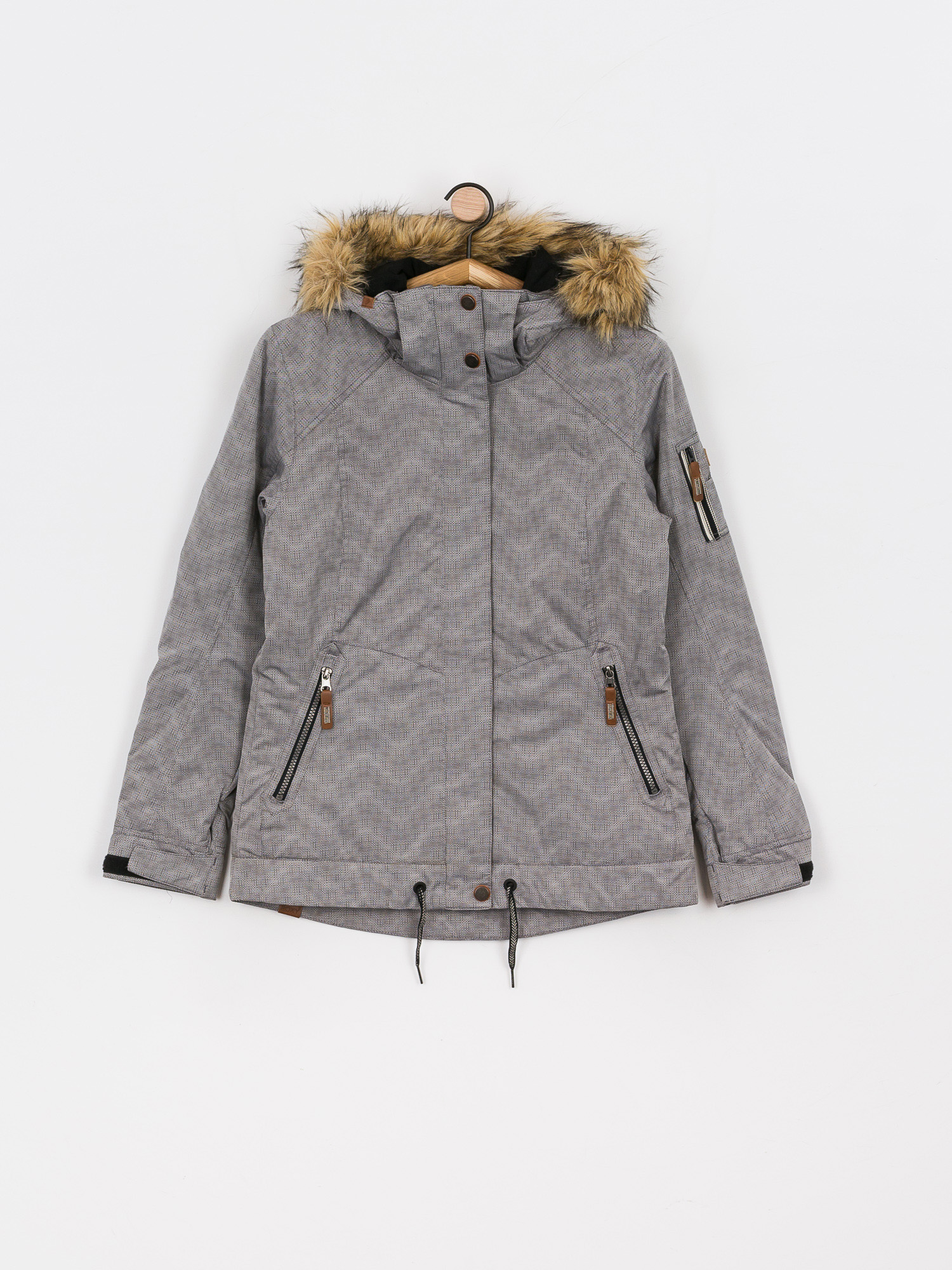 Dámska Snowboardová bunda Roxy Meade (true black/white)