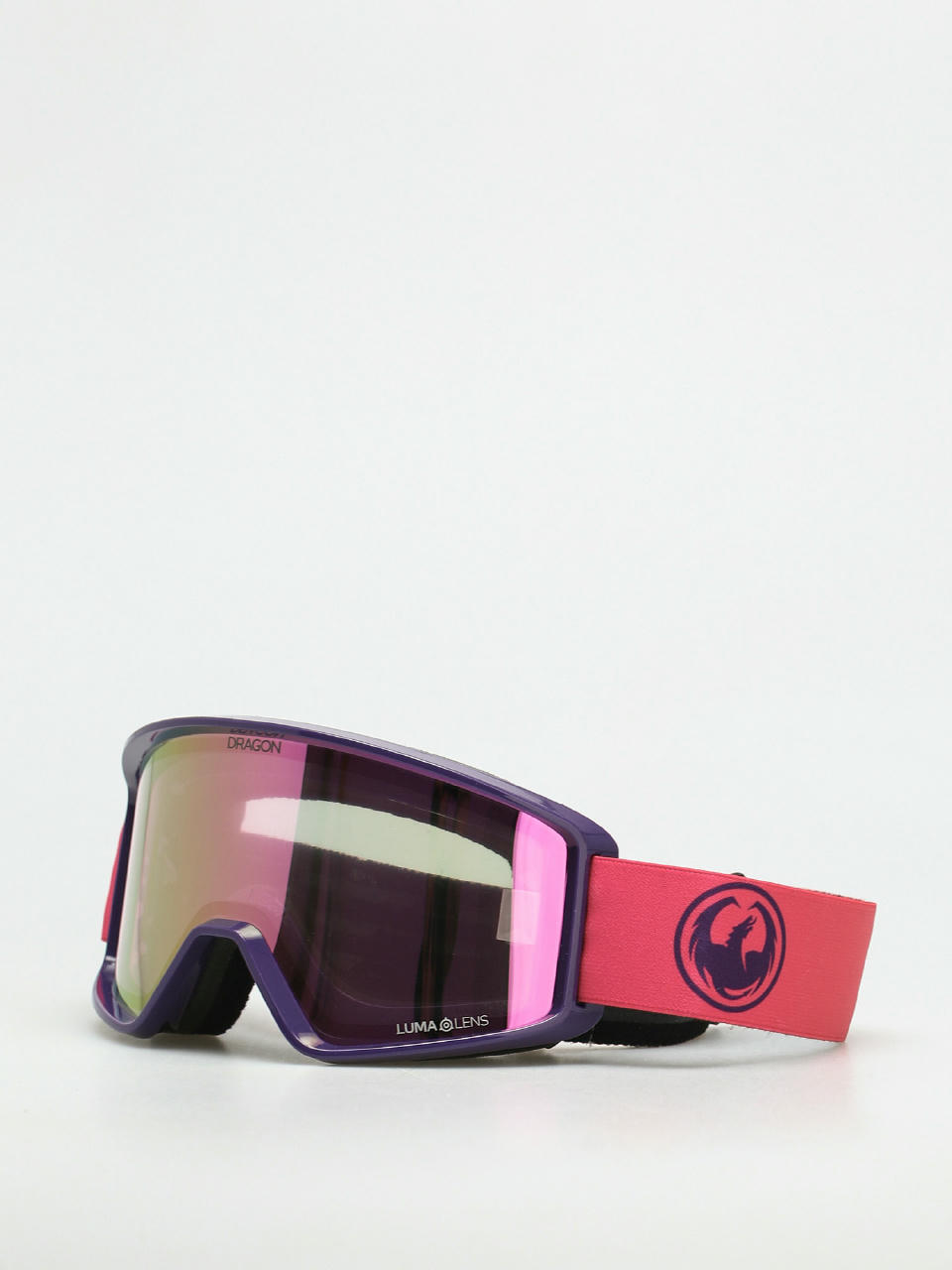 Snowboardové okuliare Dragon DXT OTG (fade pink lite/lumalens pink ion)