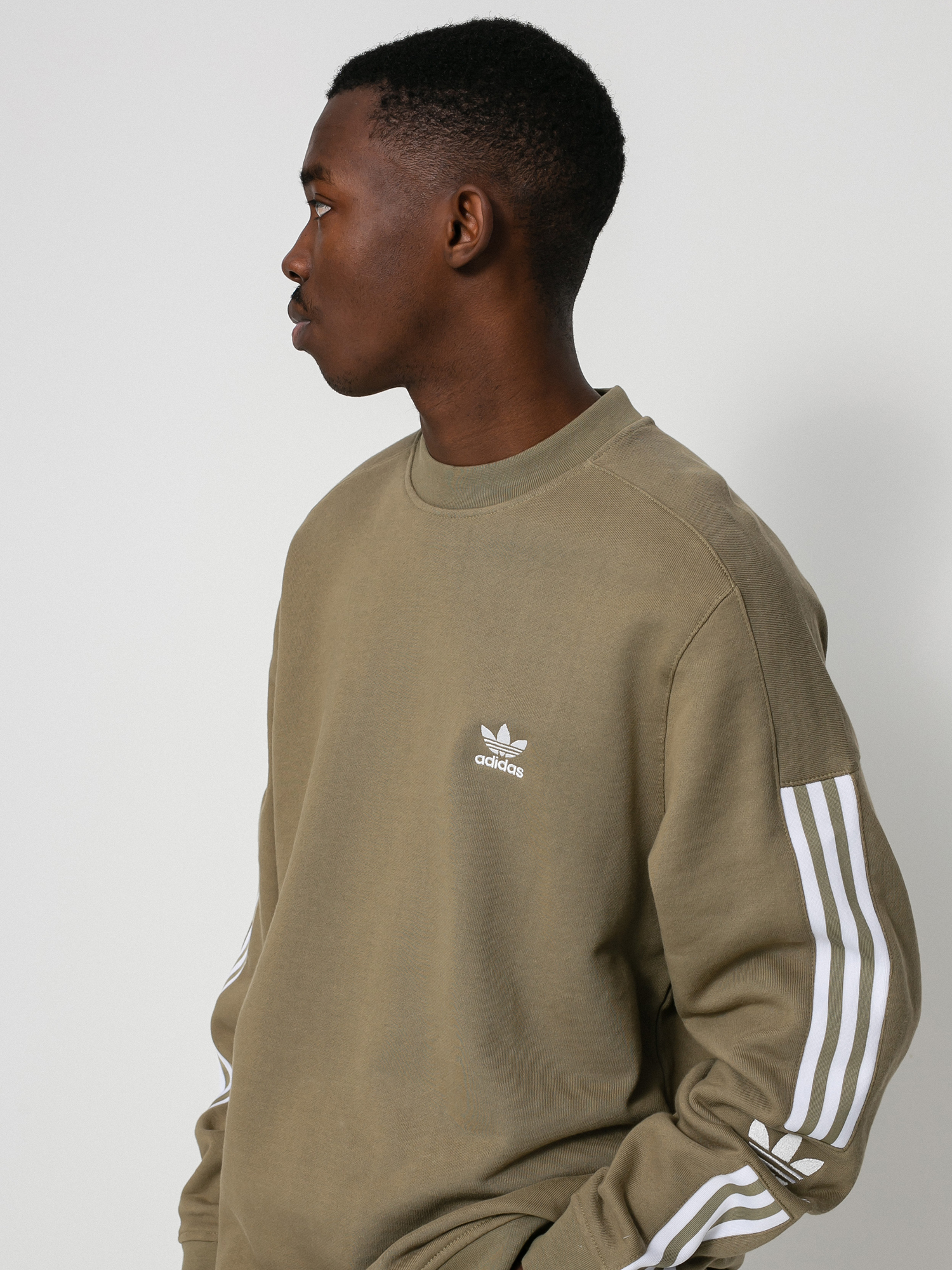 Mikina adidas Originals Lock Up Crew (orbgrn)