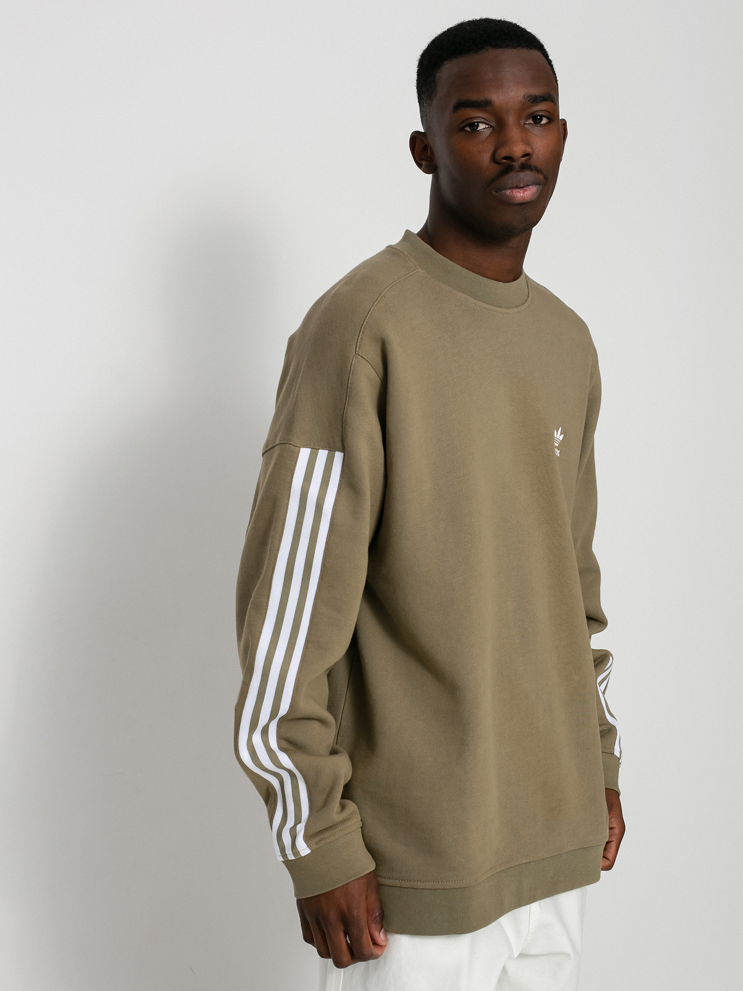 Mikina adidas Originals Lock Up Crew (orbgrn)