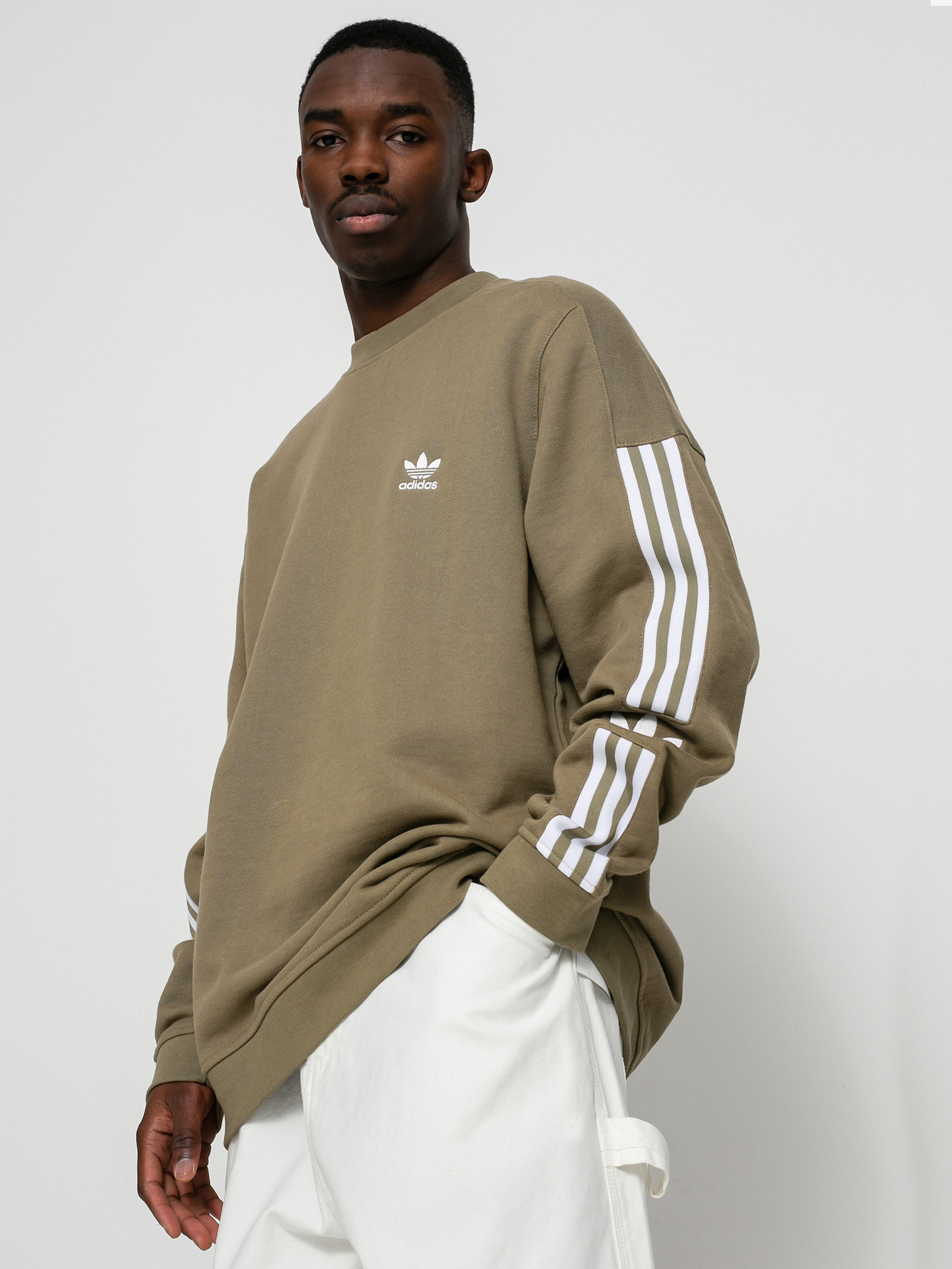 Mikina adidas Originals Lock Up Crew (orbgrn)
