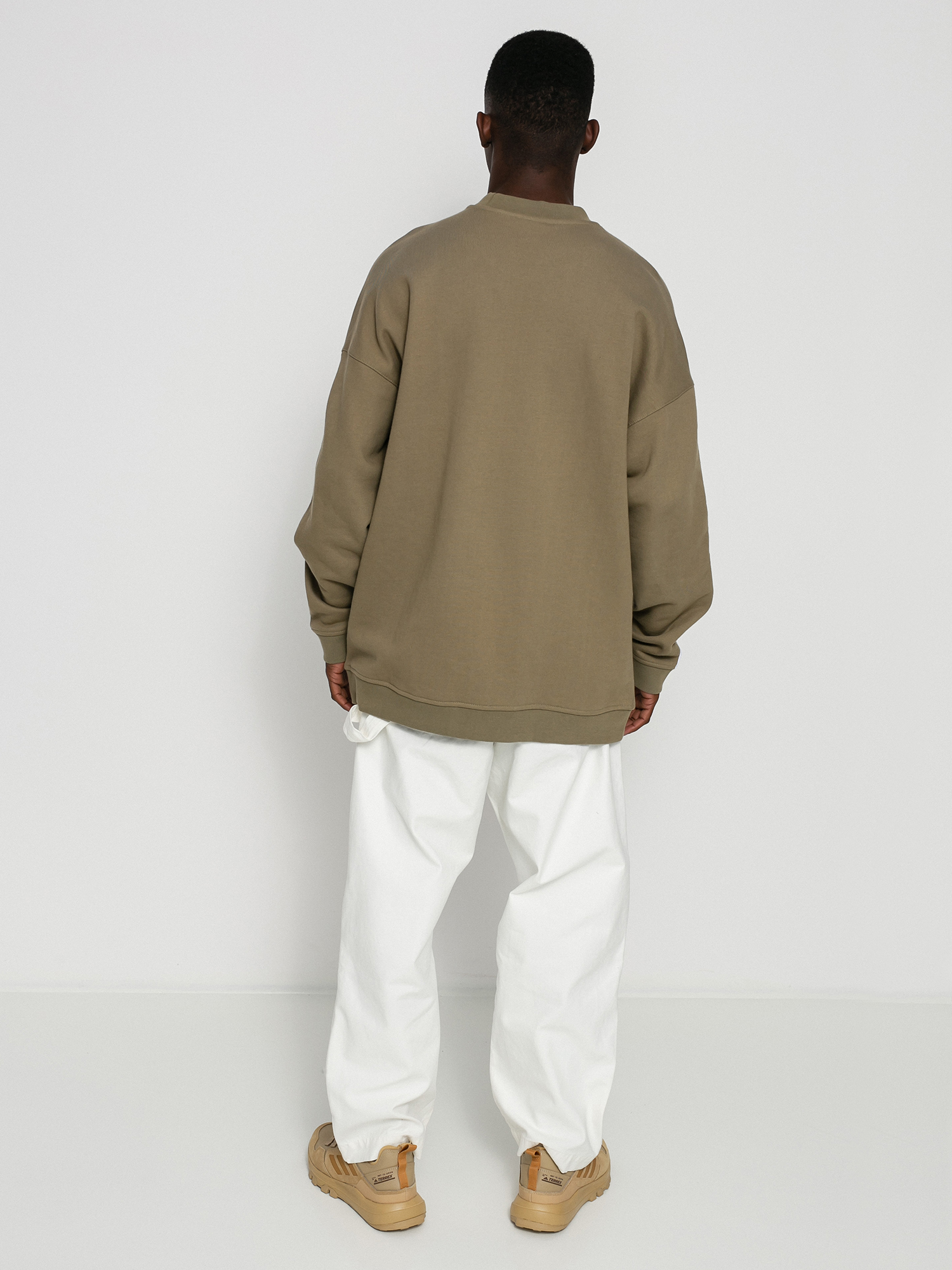 Mikina adidas Originals Lock Up Crew (orbgrn)