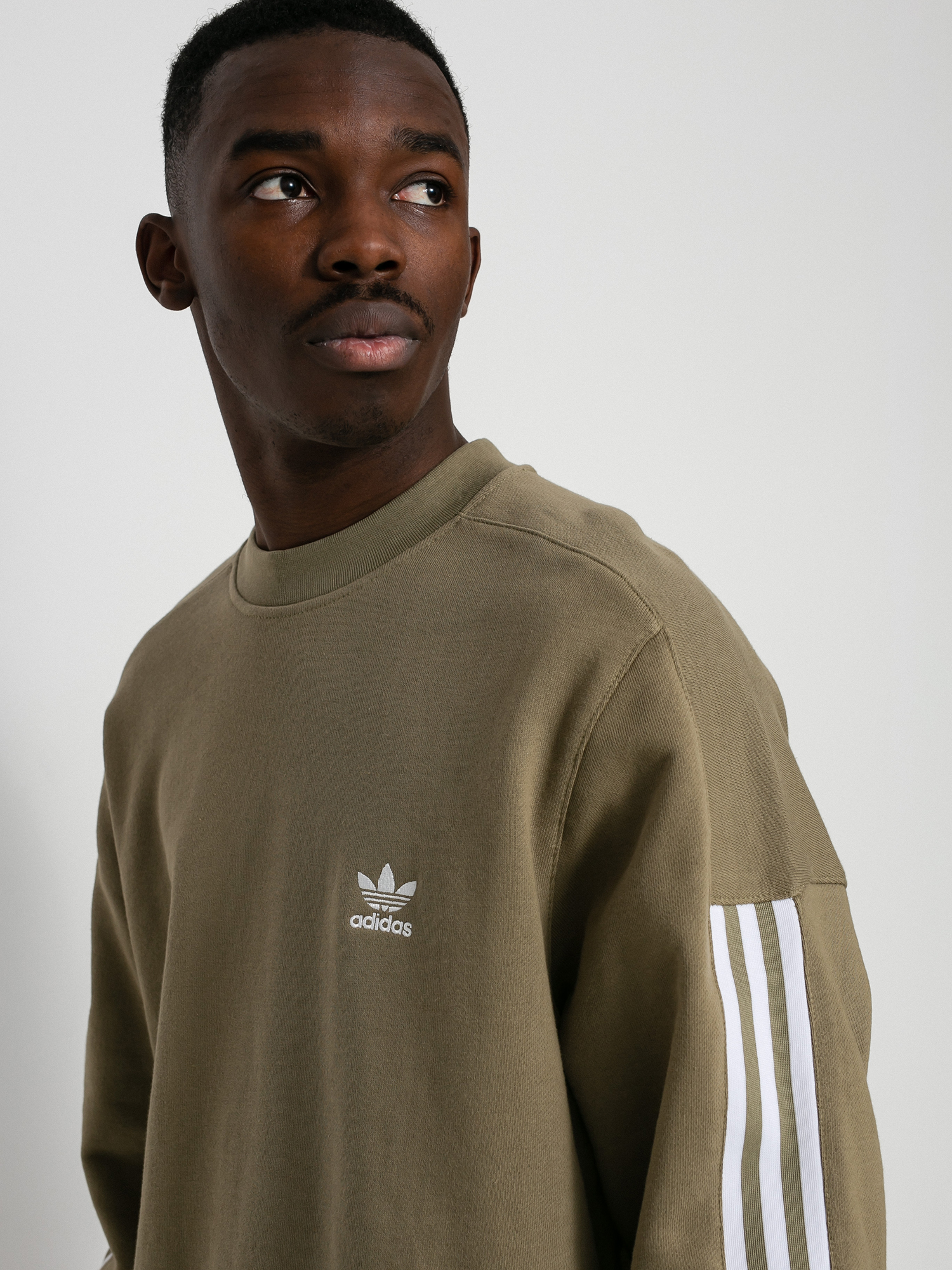 Mikina adidas Originals Lock Up Crew (orbgrn)