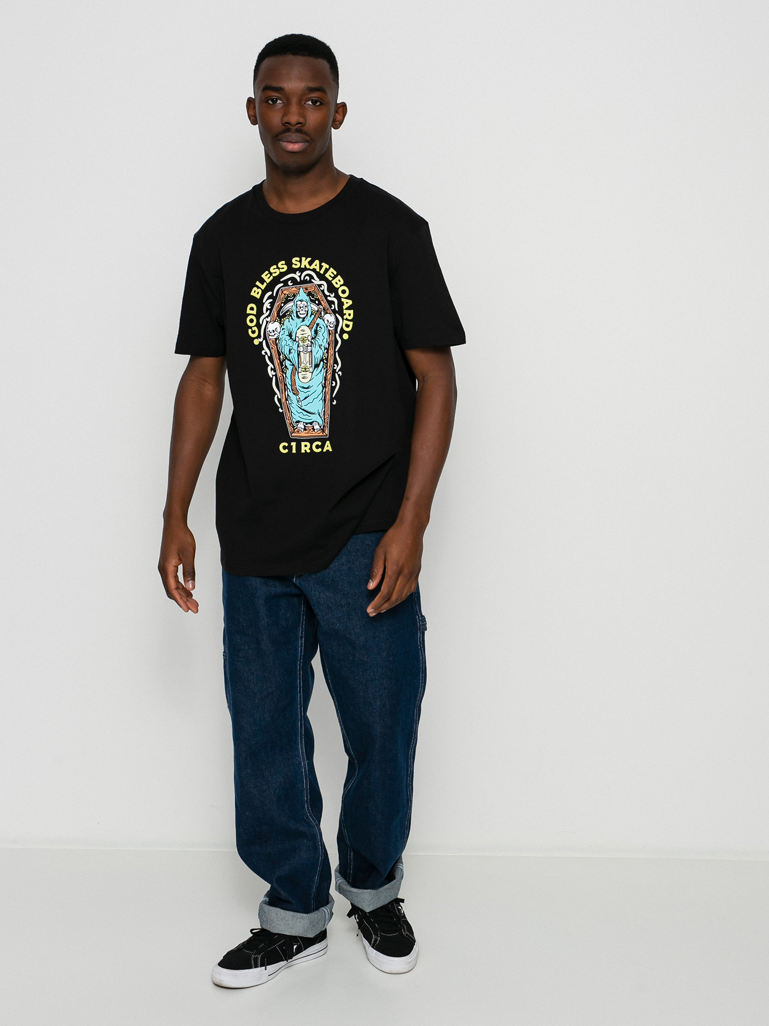 Tričko Circa God Bless (black)