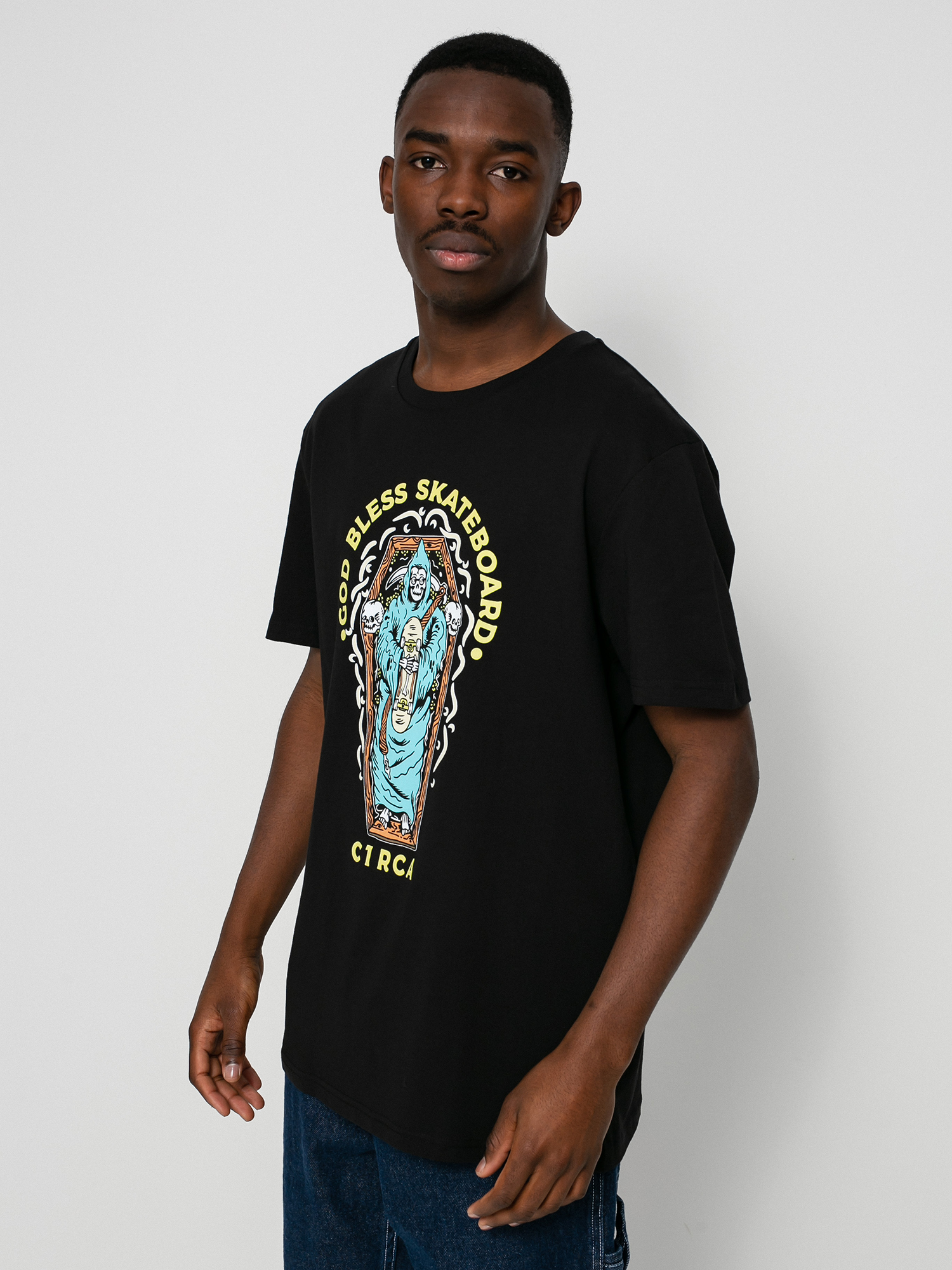 Tričko Circa God Bless (black)