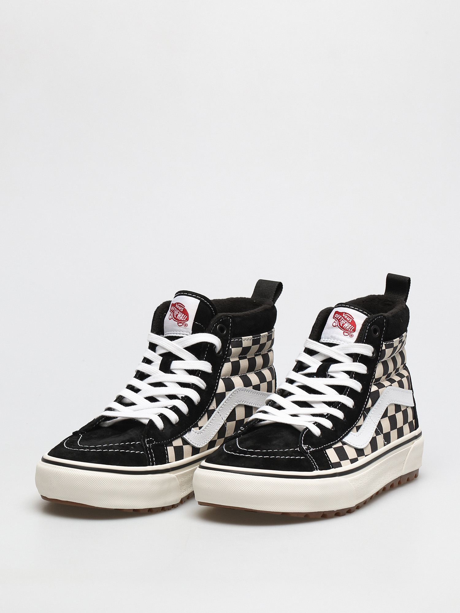 Topánky Vans Sk8 Hi MTE 1 (black/white/checkerboard)