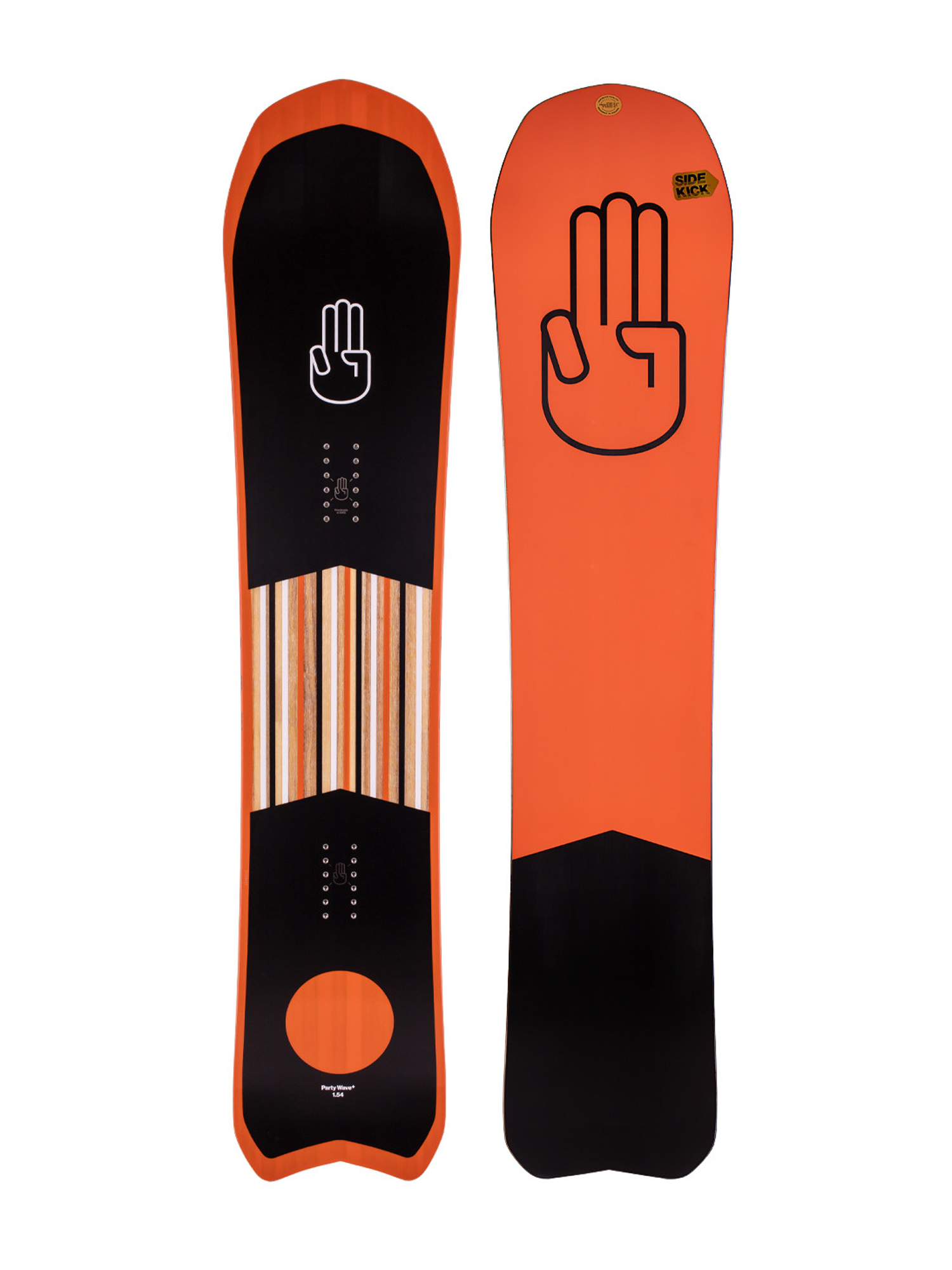Pánska Snowboard Bataleon Party Wave + (orange/black)