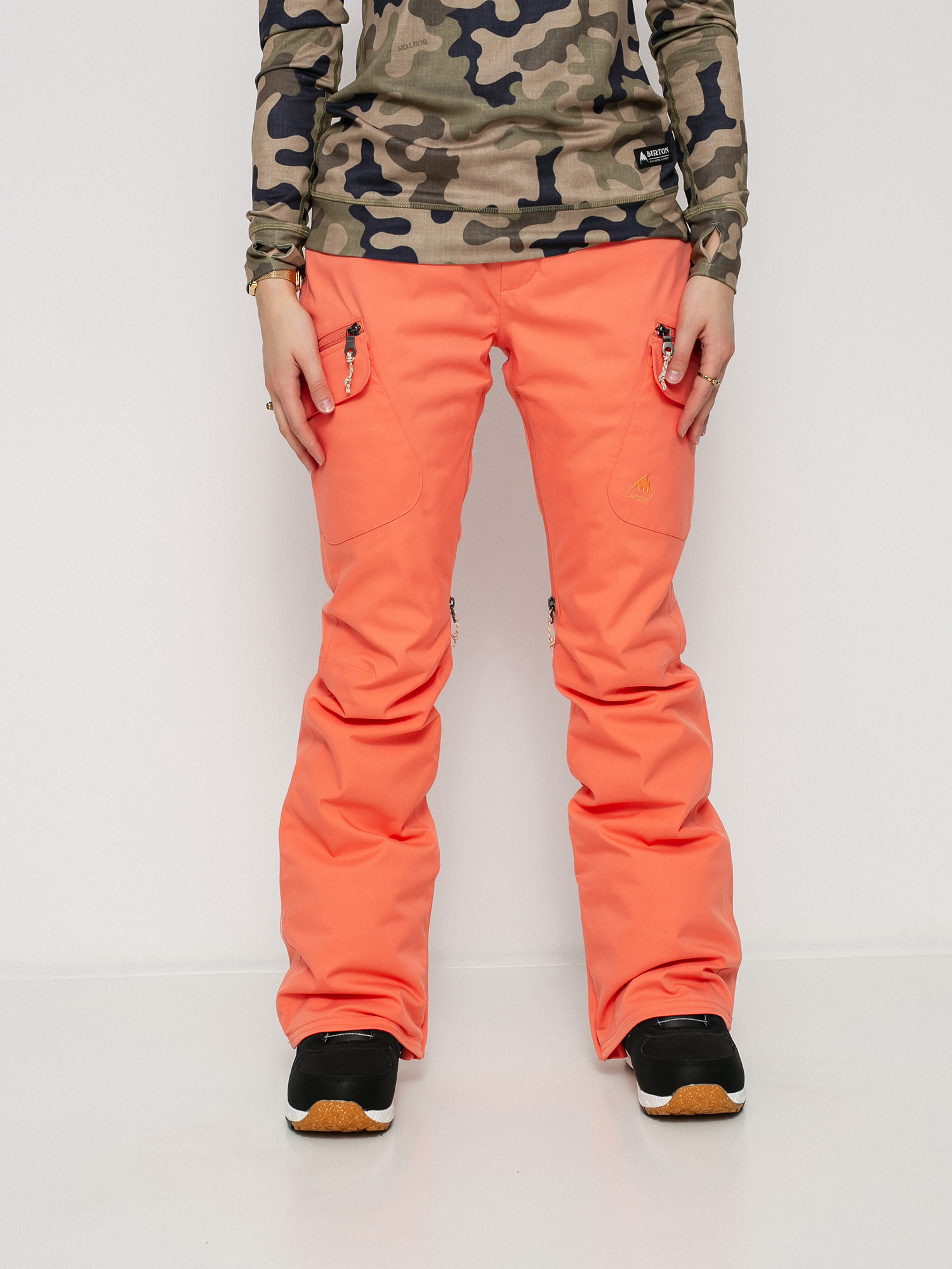 Dámske Snowboardové nohavice Burton Gloria Insulated (persimmon)
