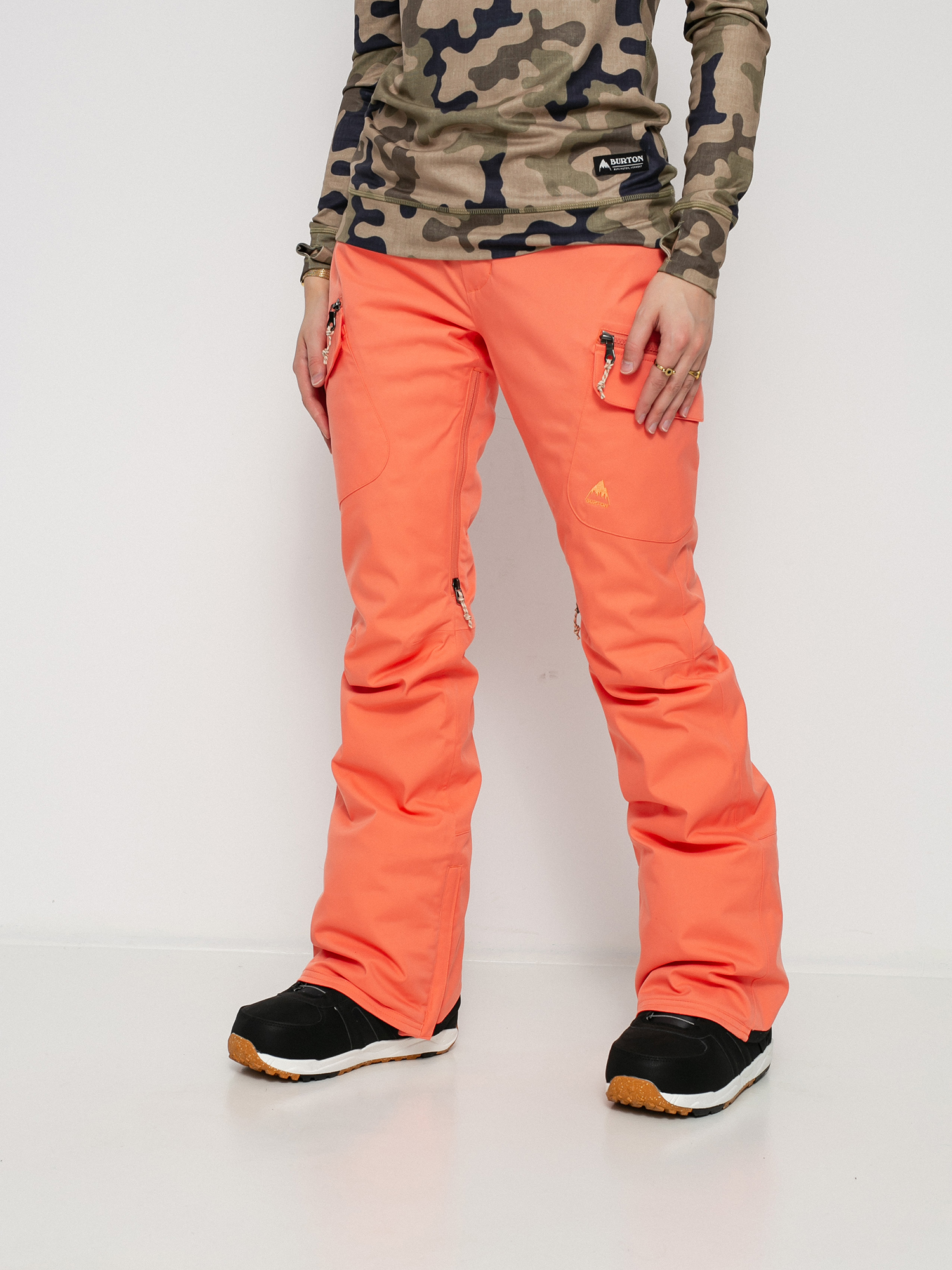 Dámske Snowboardové nohavice Burton Gloria Insulated (persimmon)