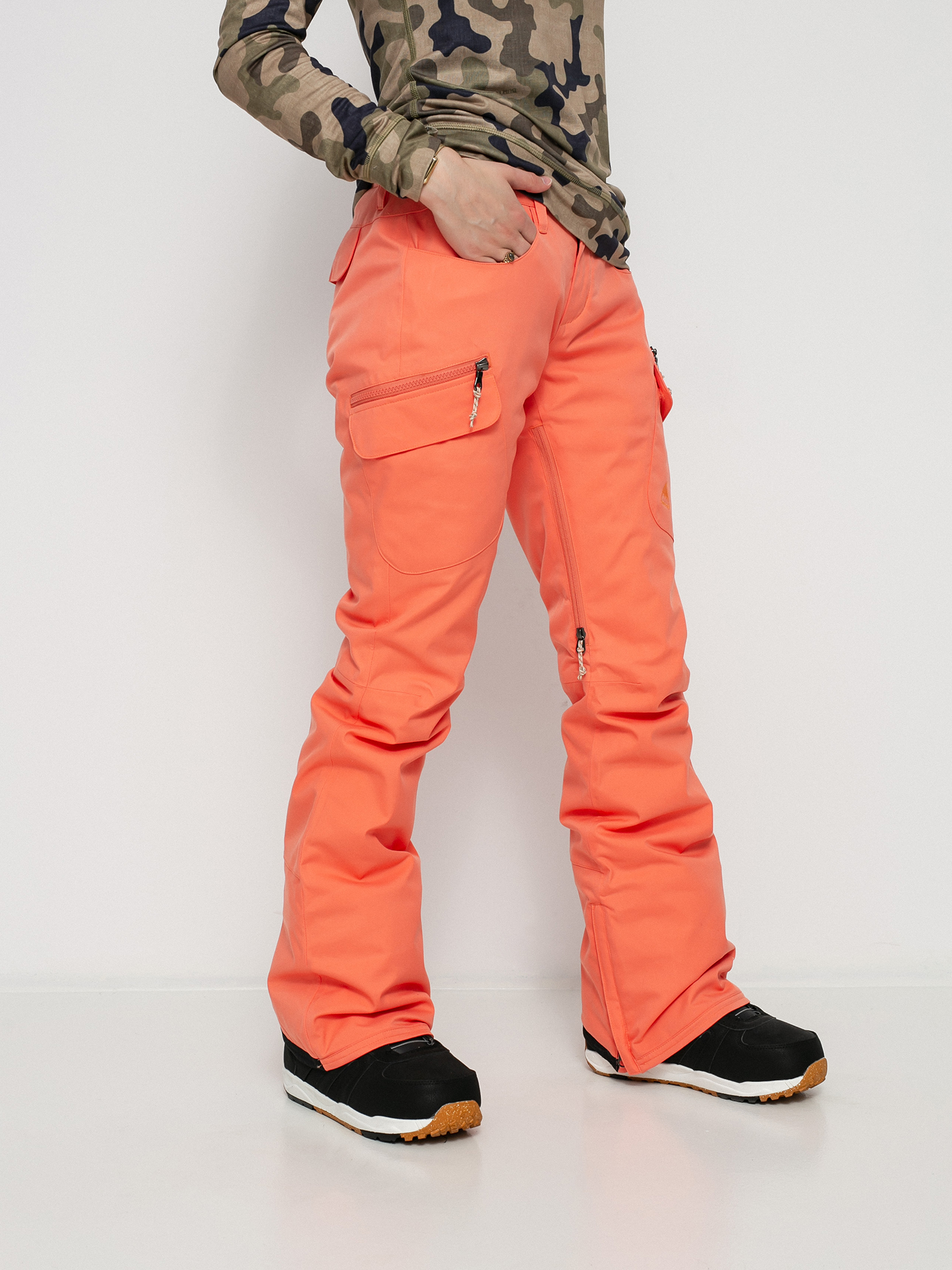Dámske Snowboardové nohavice Burton Gloria Insulated (persimmon)