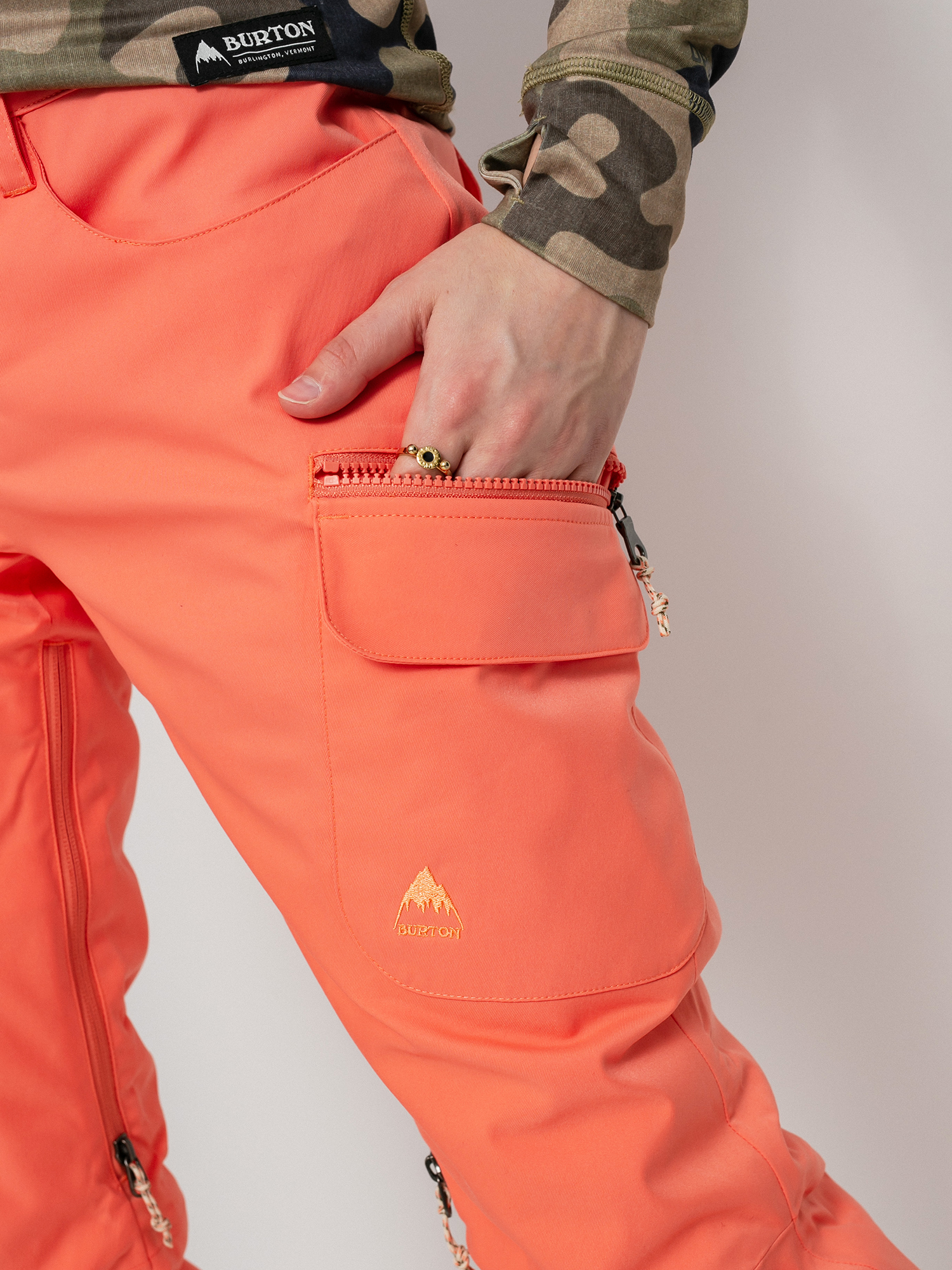 Dámske Snowboardové nohavice Burton Gloria Insulated (persimmon)