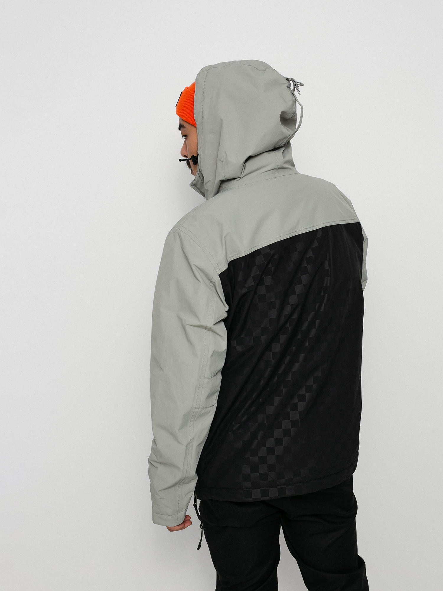 Bunda Vans X Napapijri Anorak (forest frog/black checkerboard)