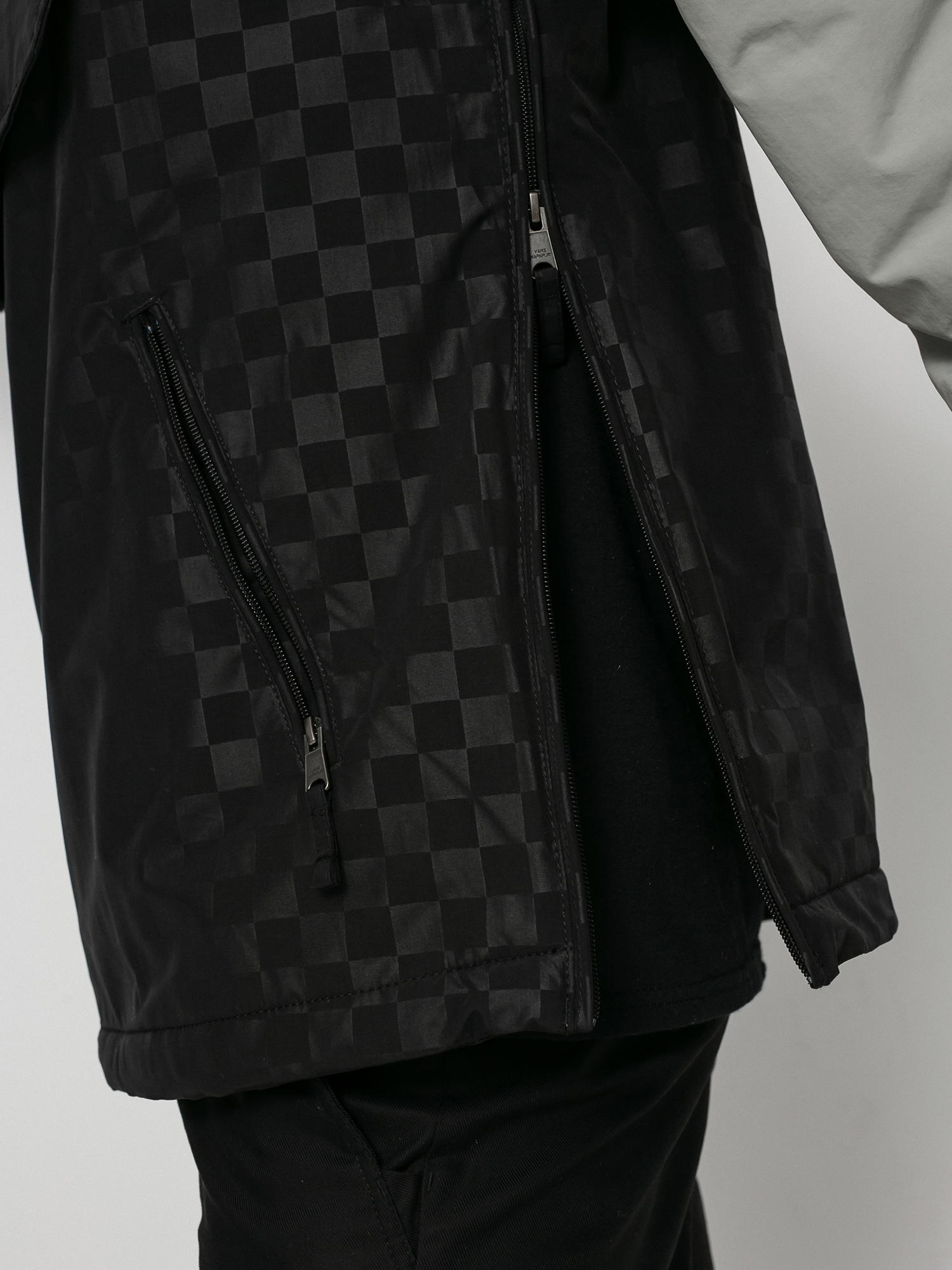Bunda Vans X Napapijri Anorak (forest frog/black checkerboard)
