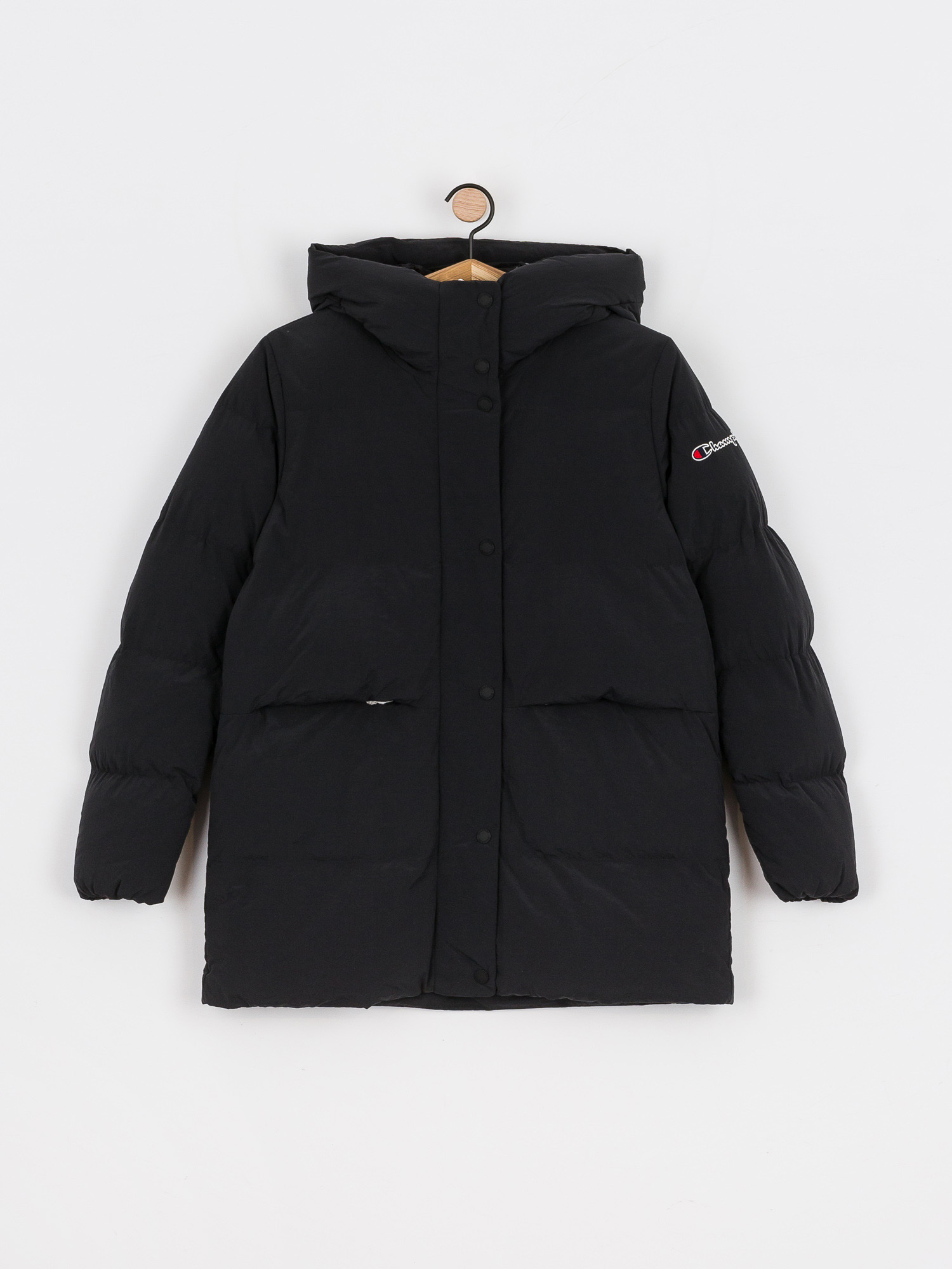 Bunda Champion Hooded Jacket 114579 Wmn (nbk)