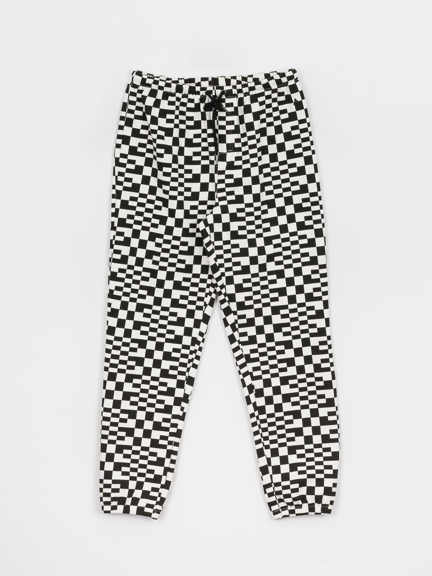 Nohavice Volcom Check U Out Wmn (black white)