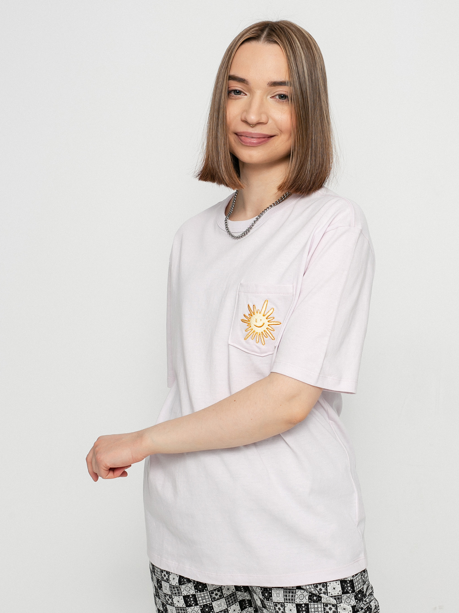 Tričko Vans X Skateistan Otw Wmn (orchid ice)