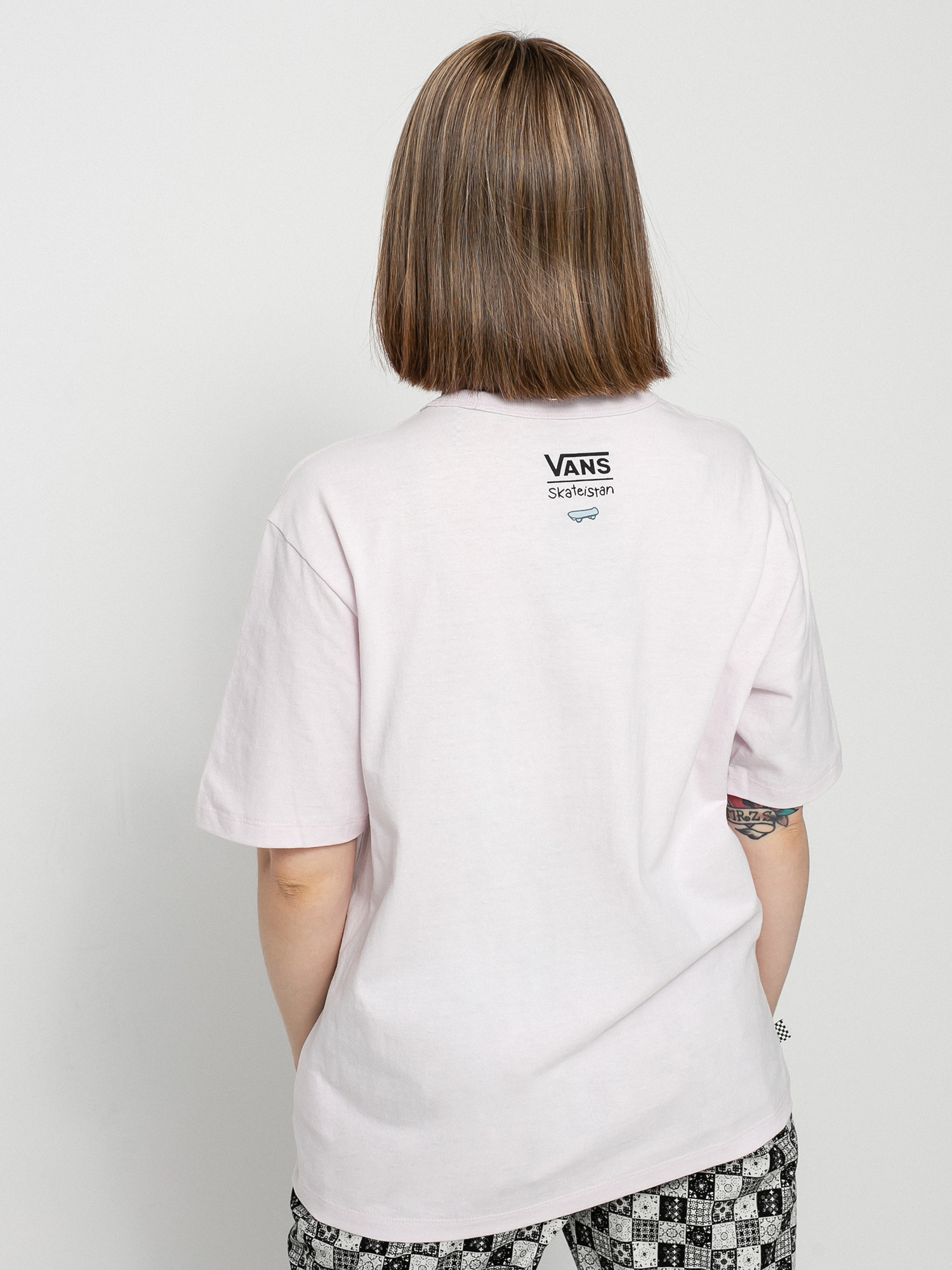 Tričko Vans X Skateistan Otw Wmn (orchid ice)