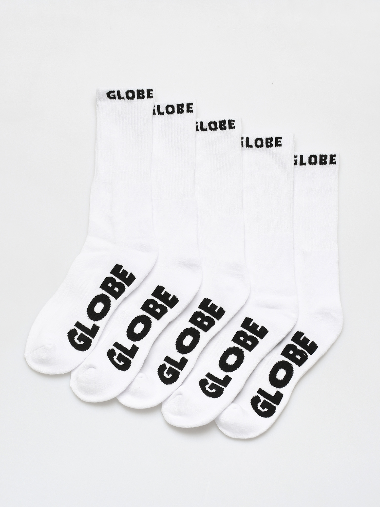 Ponožky Globe Whiteout 5 Pack
