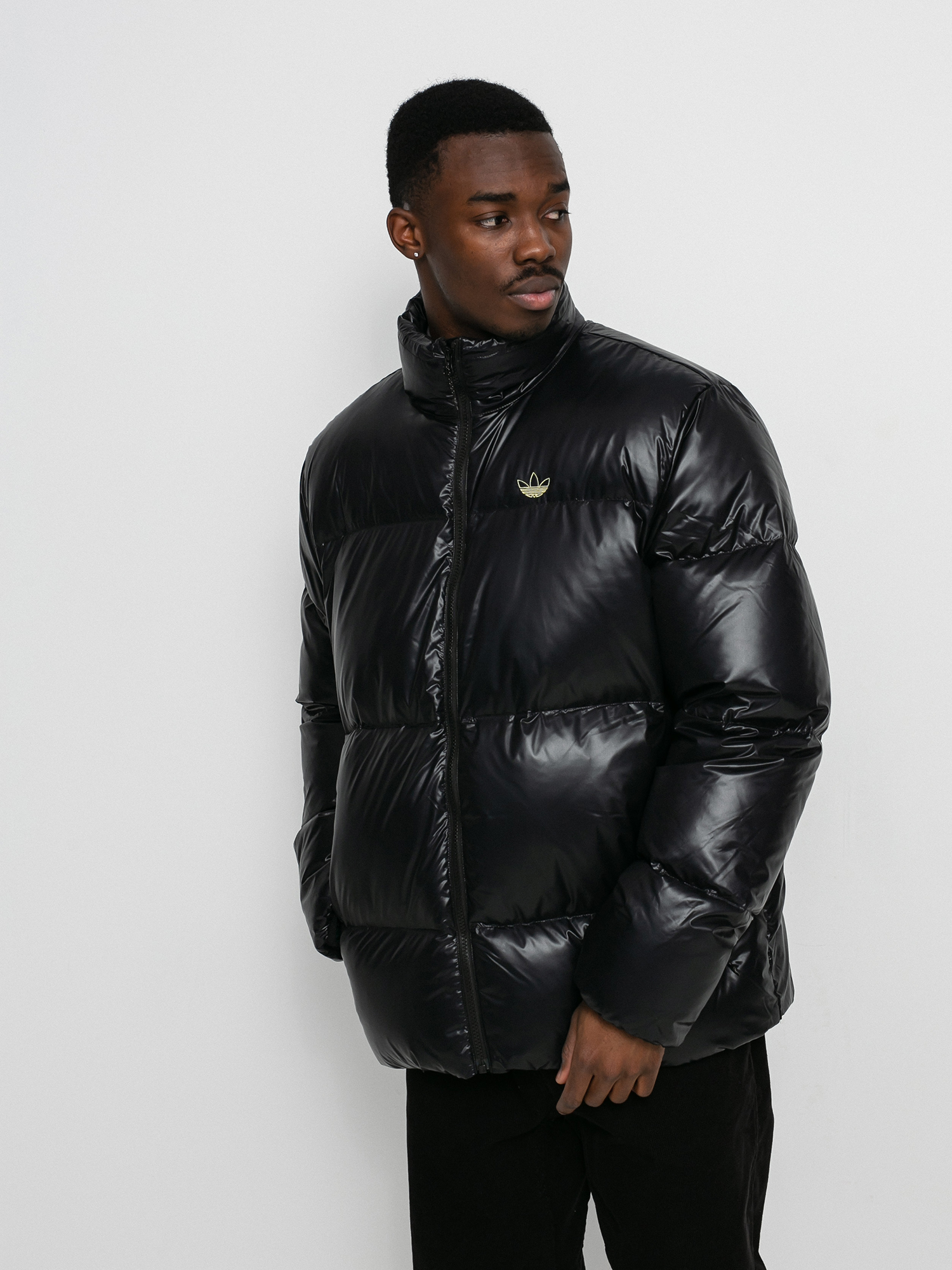 Bunda adidas Tj Puff (black/cgreen)