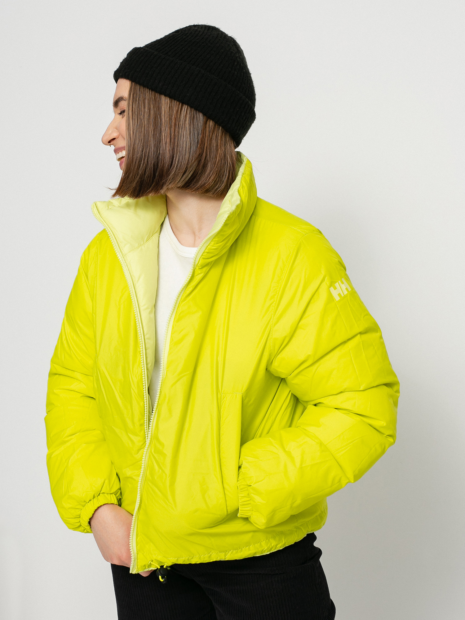 Bunda Helly Hansen Reversible Puffer Wmn (daffodil yellow)