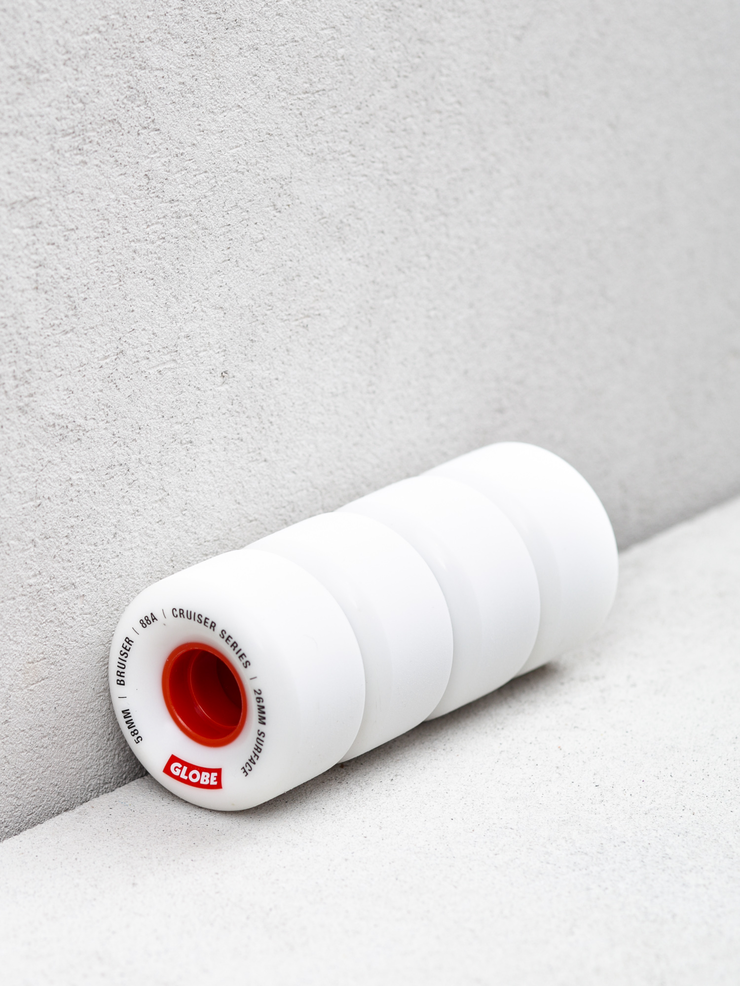 Kolieska Globe Bruiser (white/red)