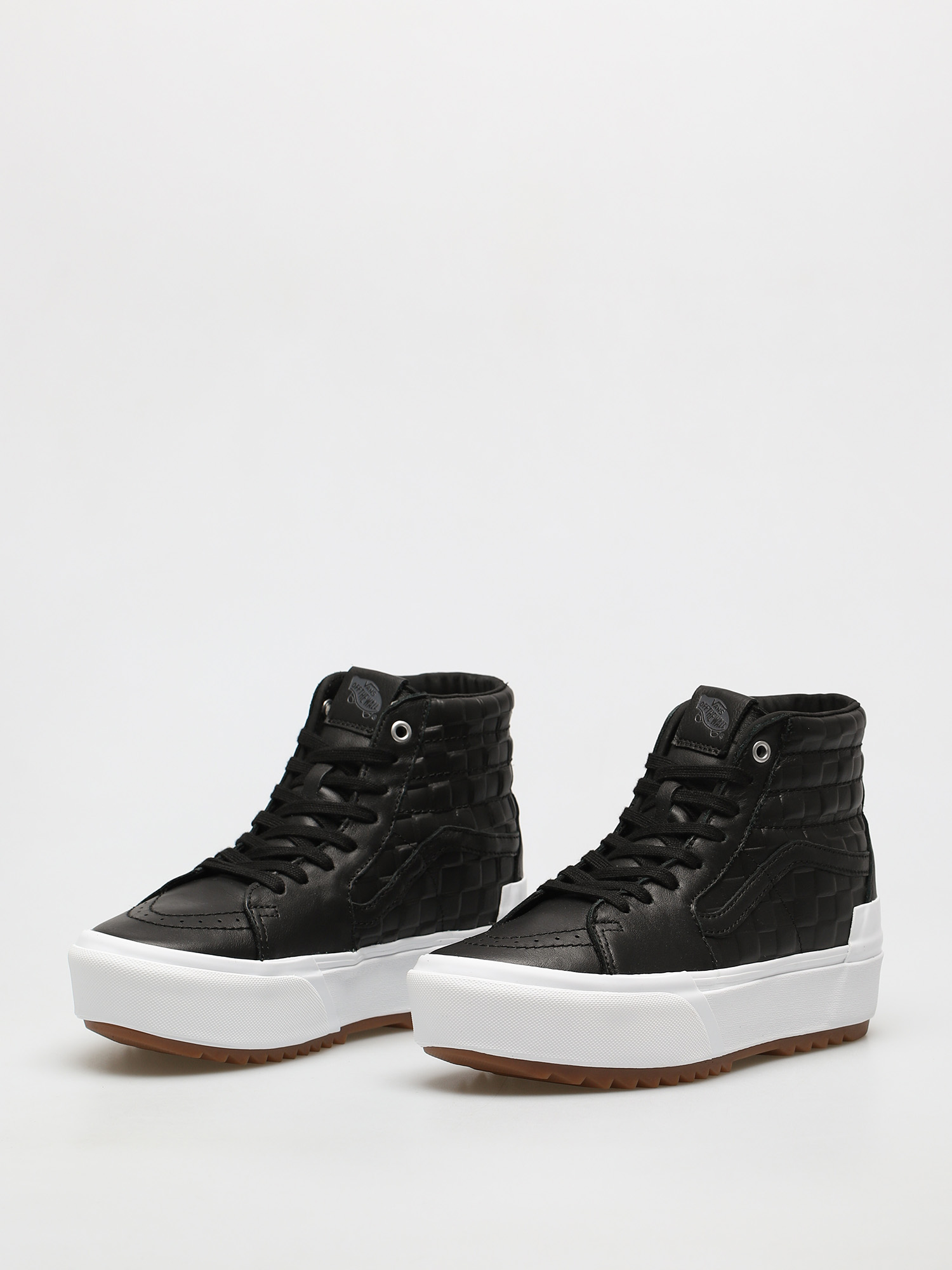 Topánky Vans Sk8 Hi Stacked (emboss check/black/true white)