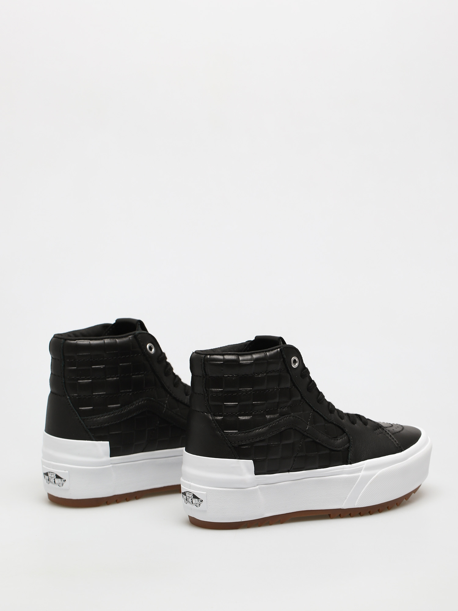 Topánky Vans Sk8 Hi Stacked (emboss check/black/true white)