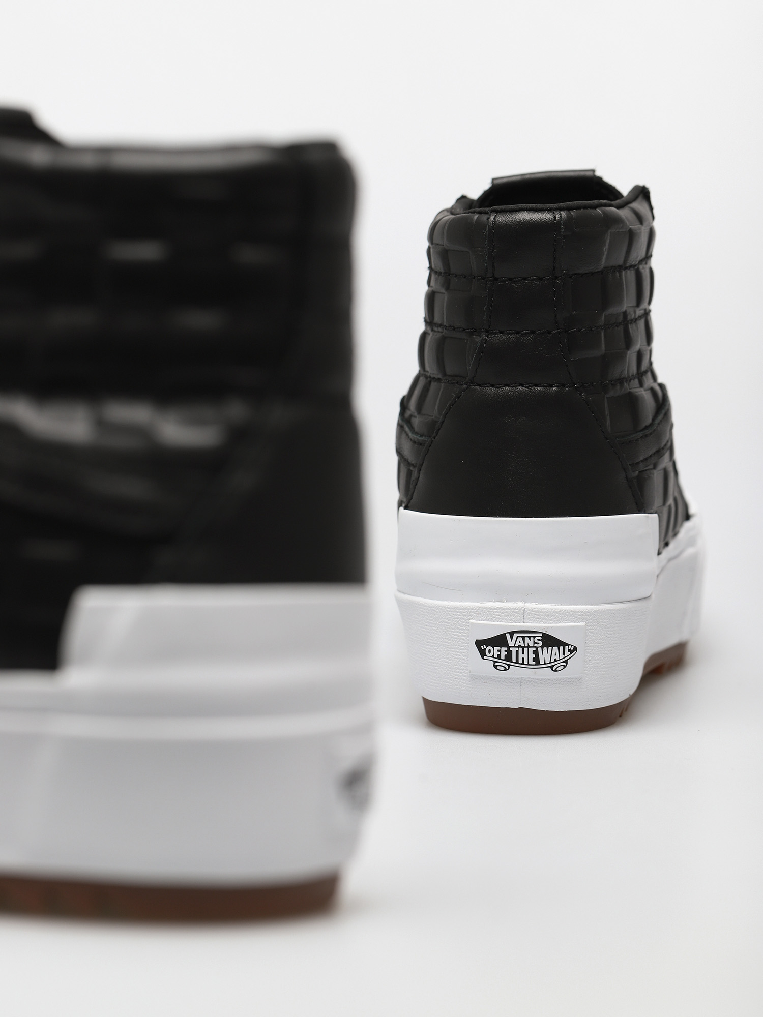 Topánky Vans Sk8 Hi Stacked (emboss check/black/true white)