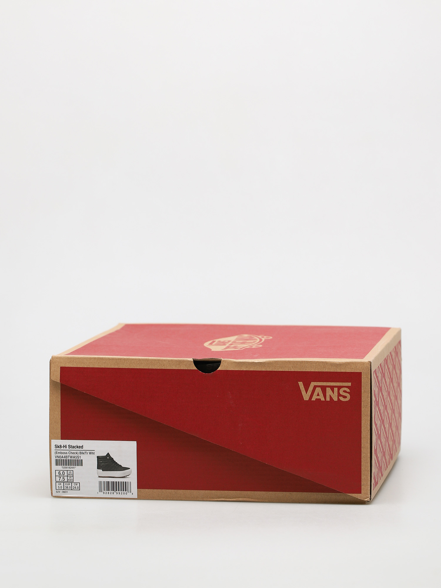Topánky Vans Sk8 Hi Stacked (emboss check/black/true white)
