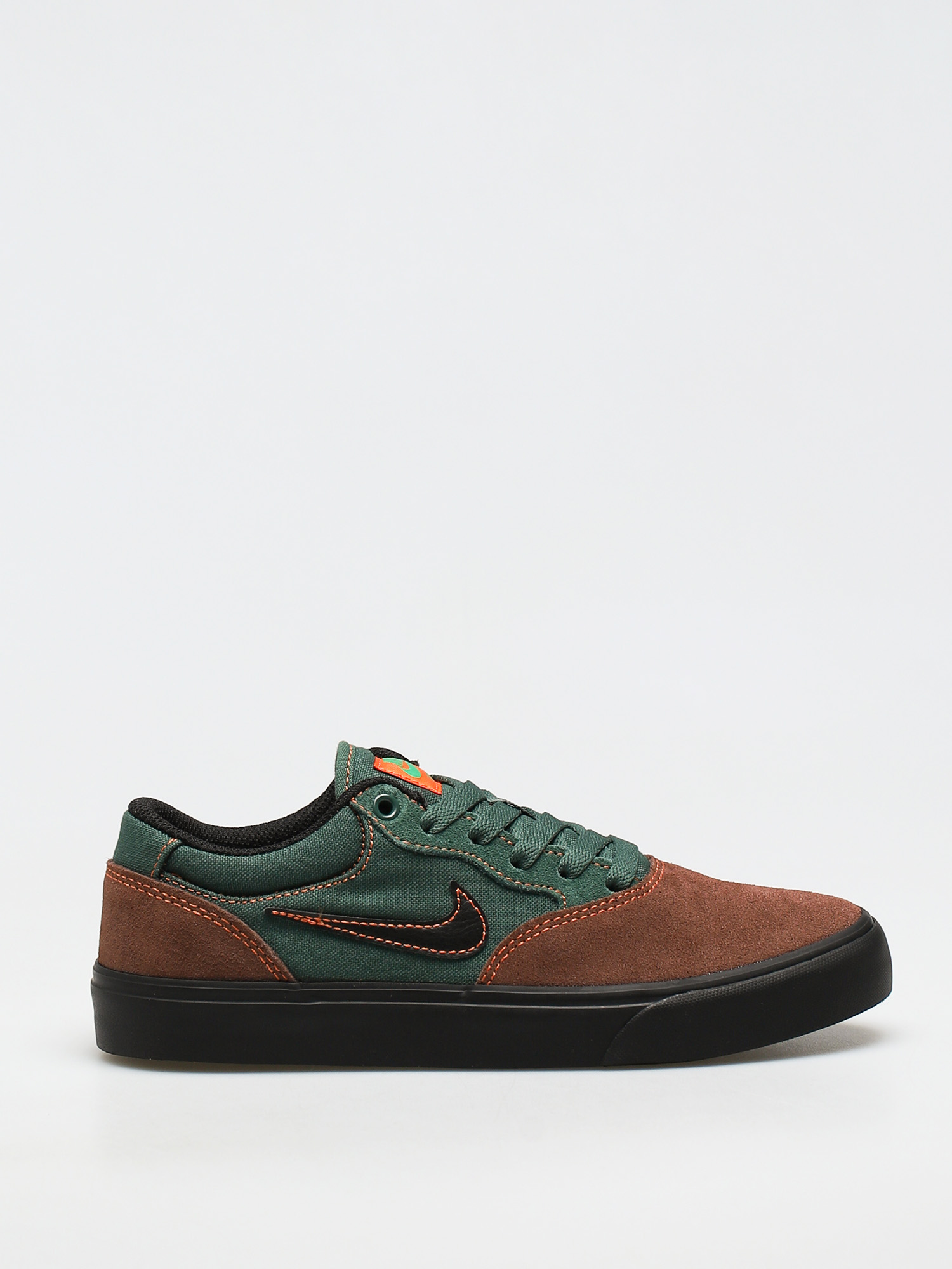Topu00e1nky Nike SB Chron 2 (lt chocolate/black noble green)