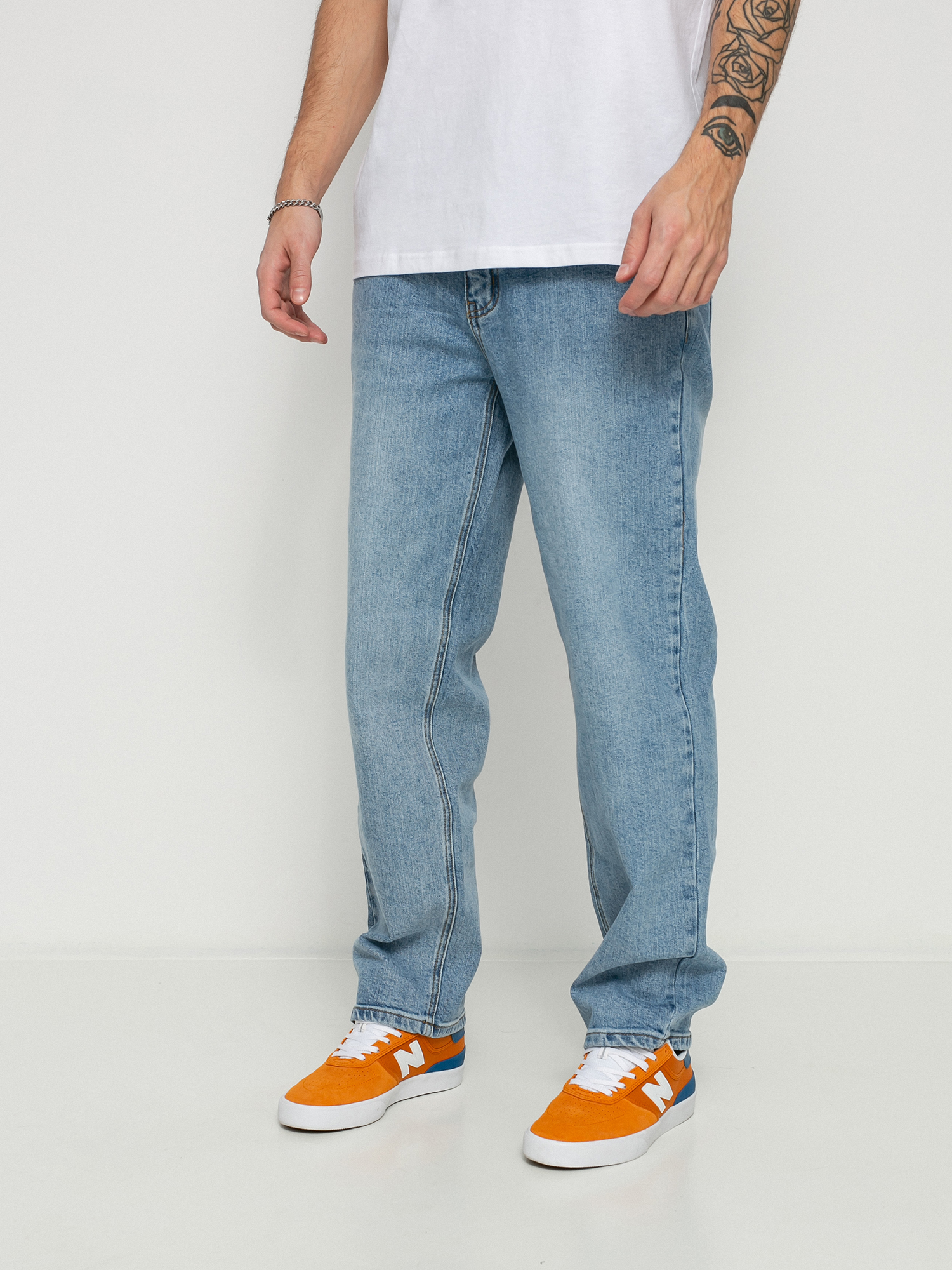 Nohavice Former Distend Baggy (washed blue)