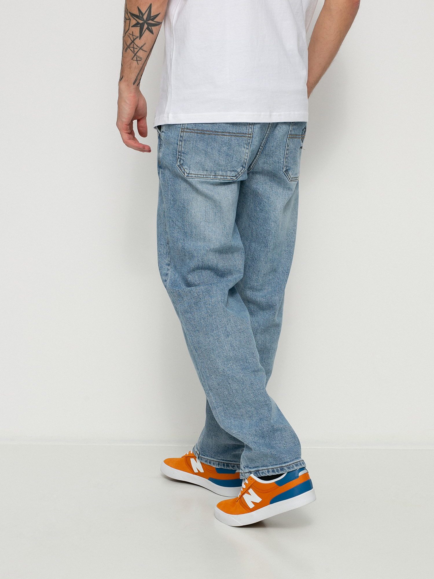 Nohavice Former Distend Baggy (washed blue)