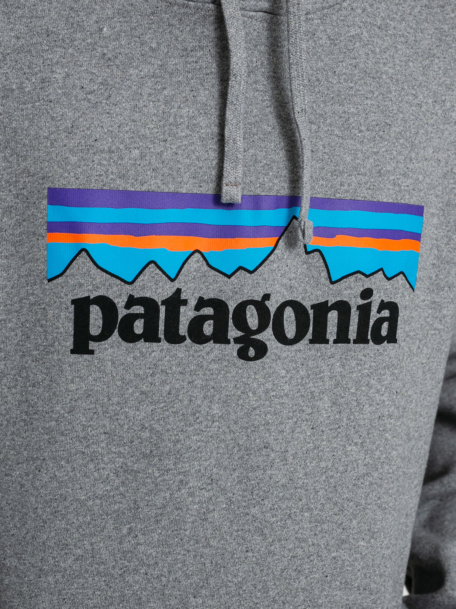 Mikina s kapucňou Patagonia Logo Uprisal HD (gravel heather)