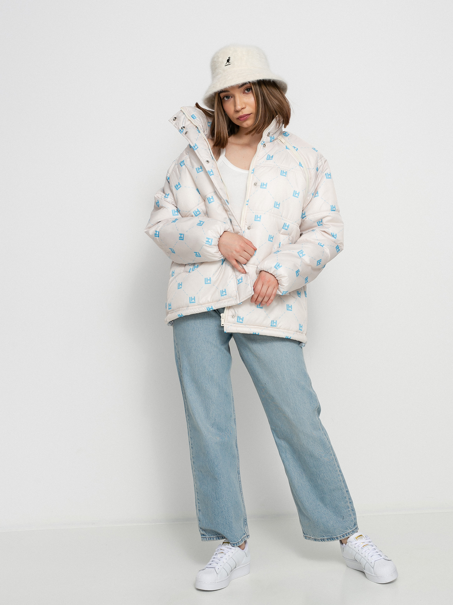 Bunda Local Heroes Lh Monogram Puff Wmn (beige)