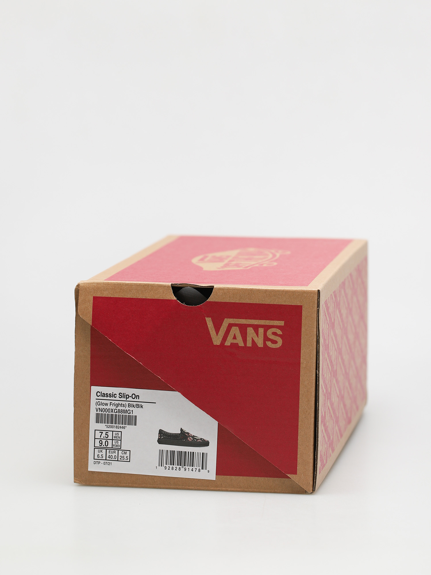 Topánky Vans Classic Slip On (glow frights/blk/blk)