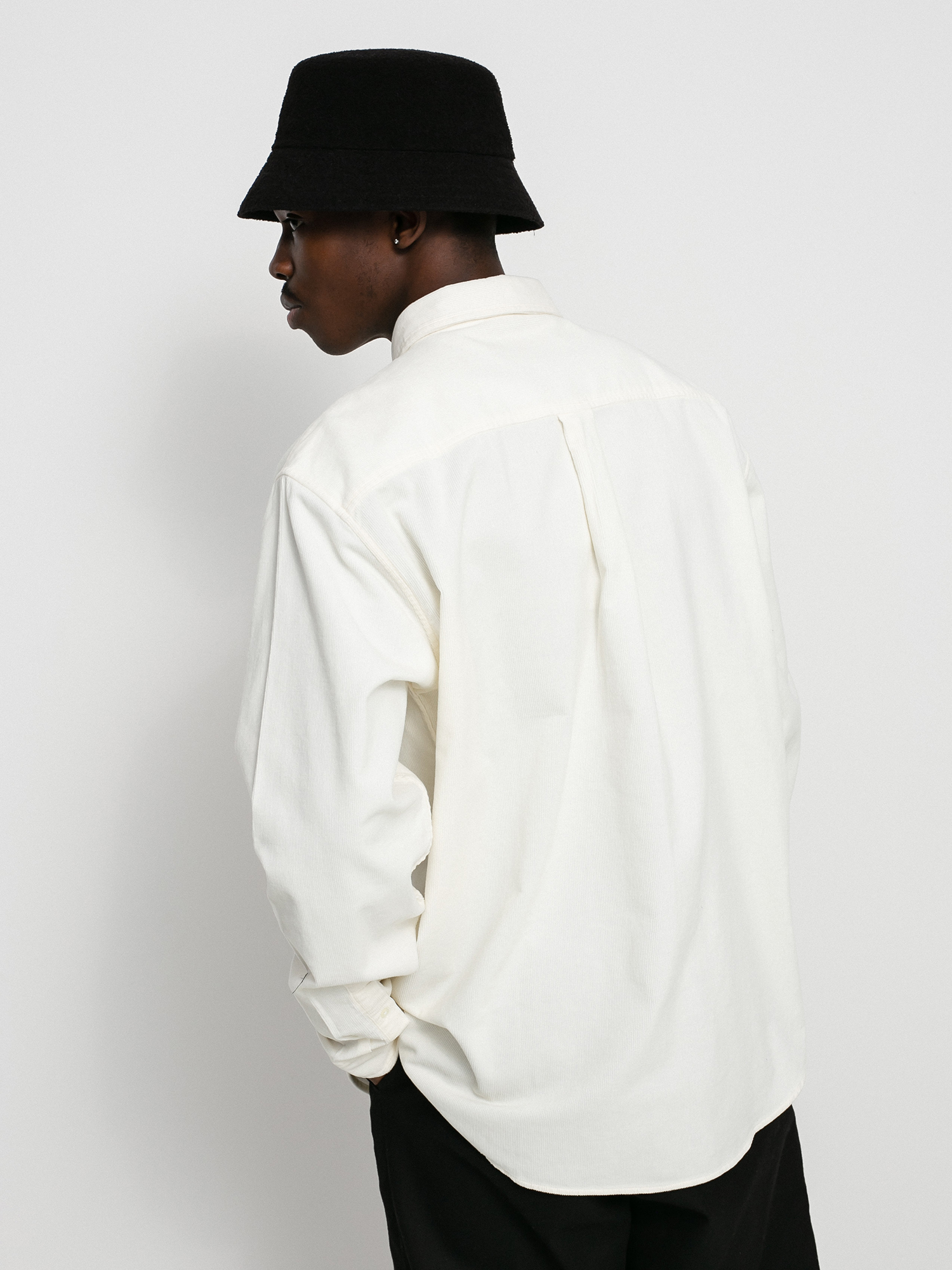 Košeľa Carhartt WIP Madison Fine Cord (wax/black)