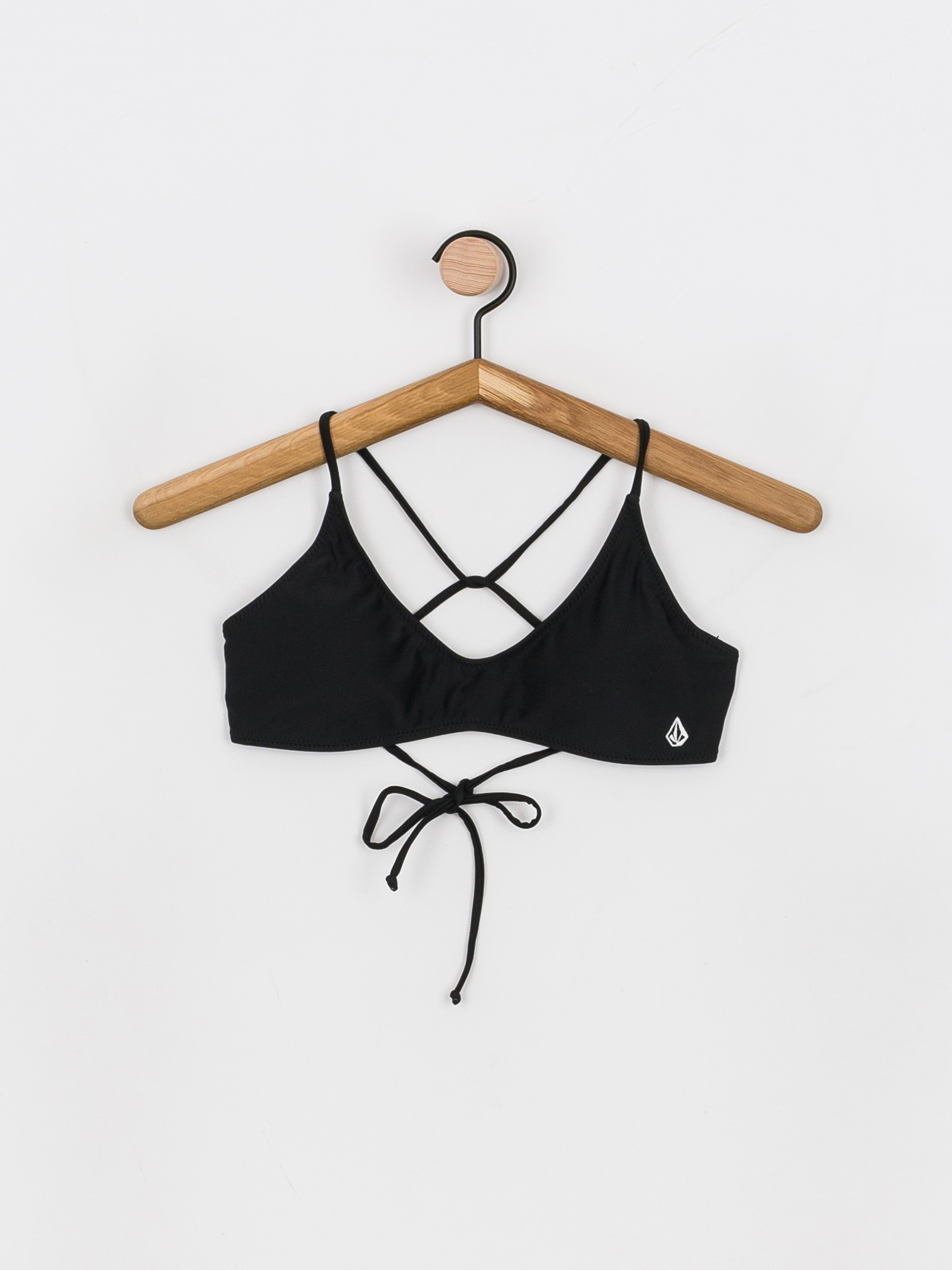 Vrchní diel Volcom Simply Solid Scoop Wmn (black)