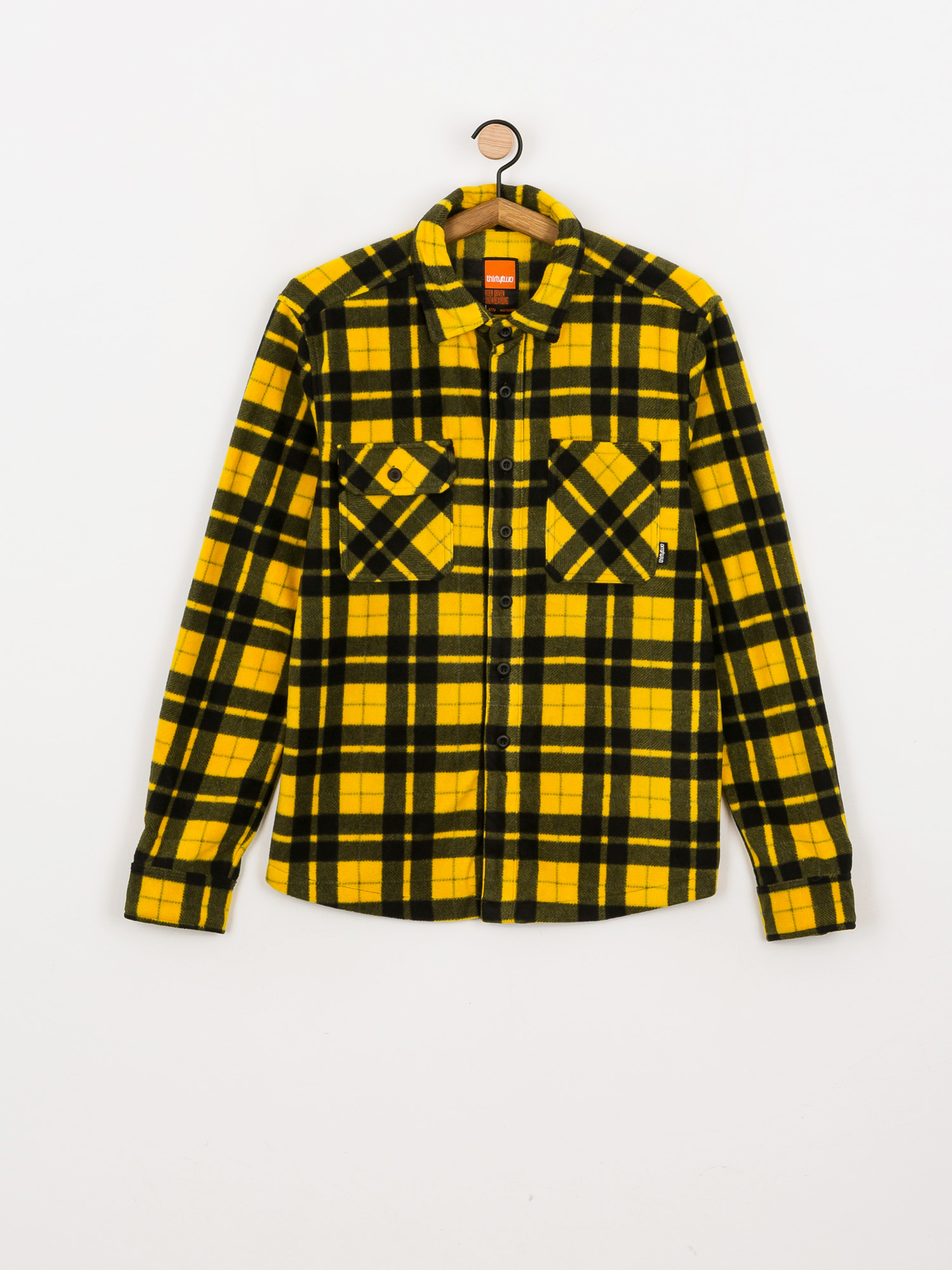 Pánska Košeľa ThirtyTwo Rest Stop Shirt (mustard)