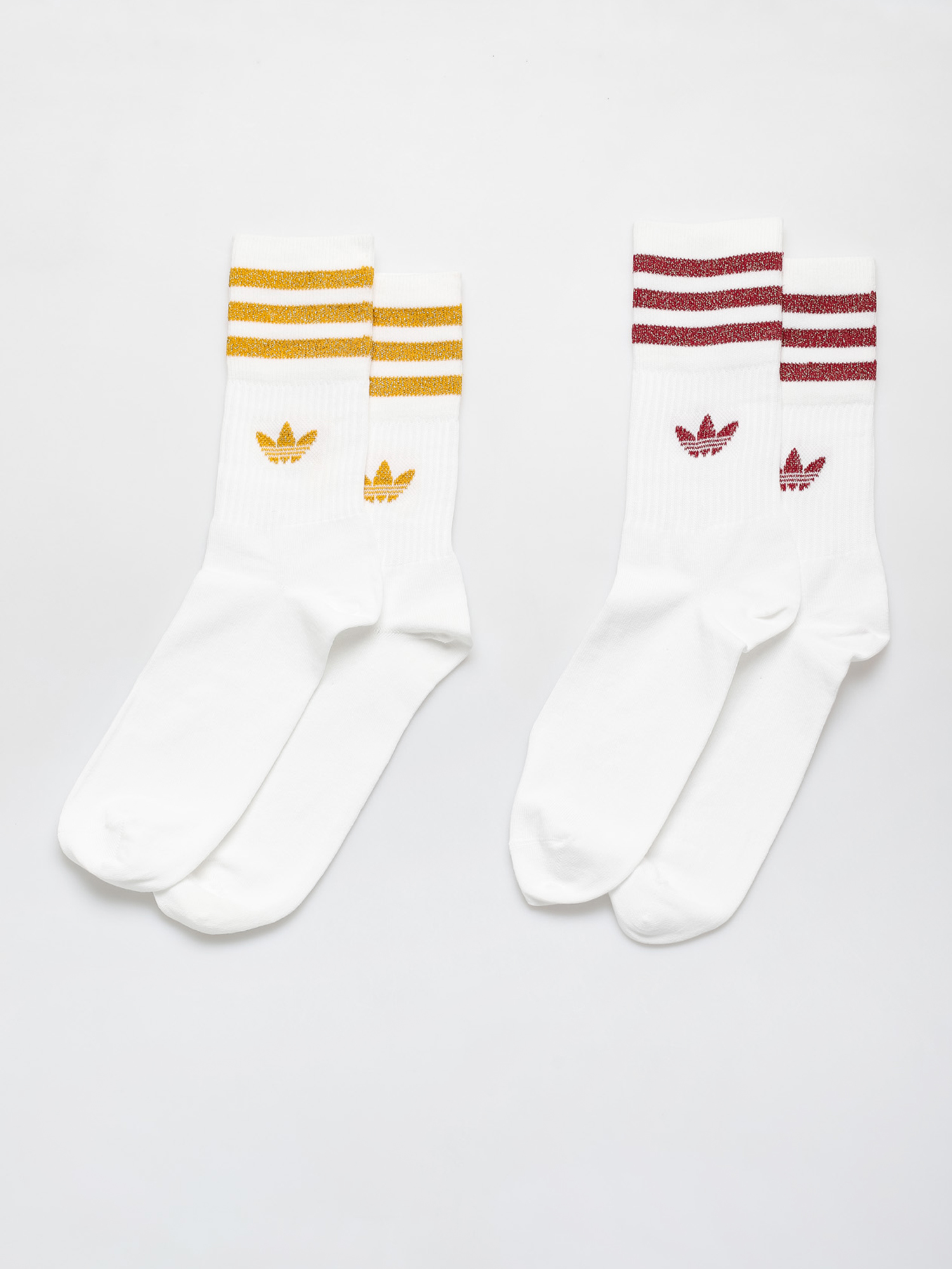 Ponožky adidas Originals Mid Cut Glt Wmn (white/cragol/legbur)