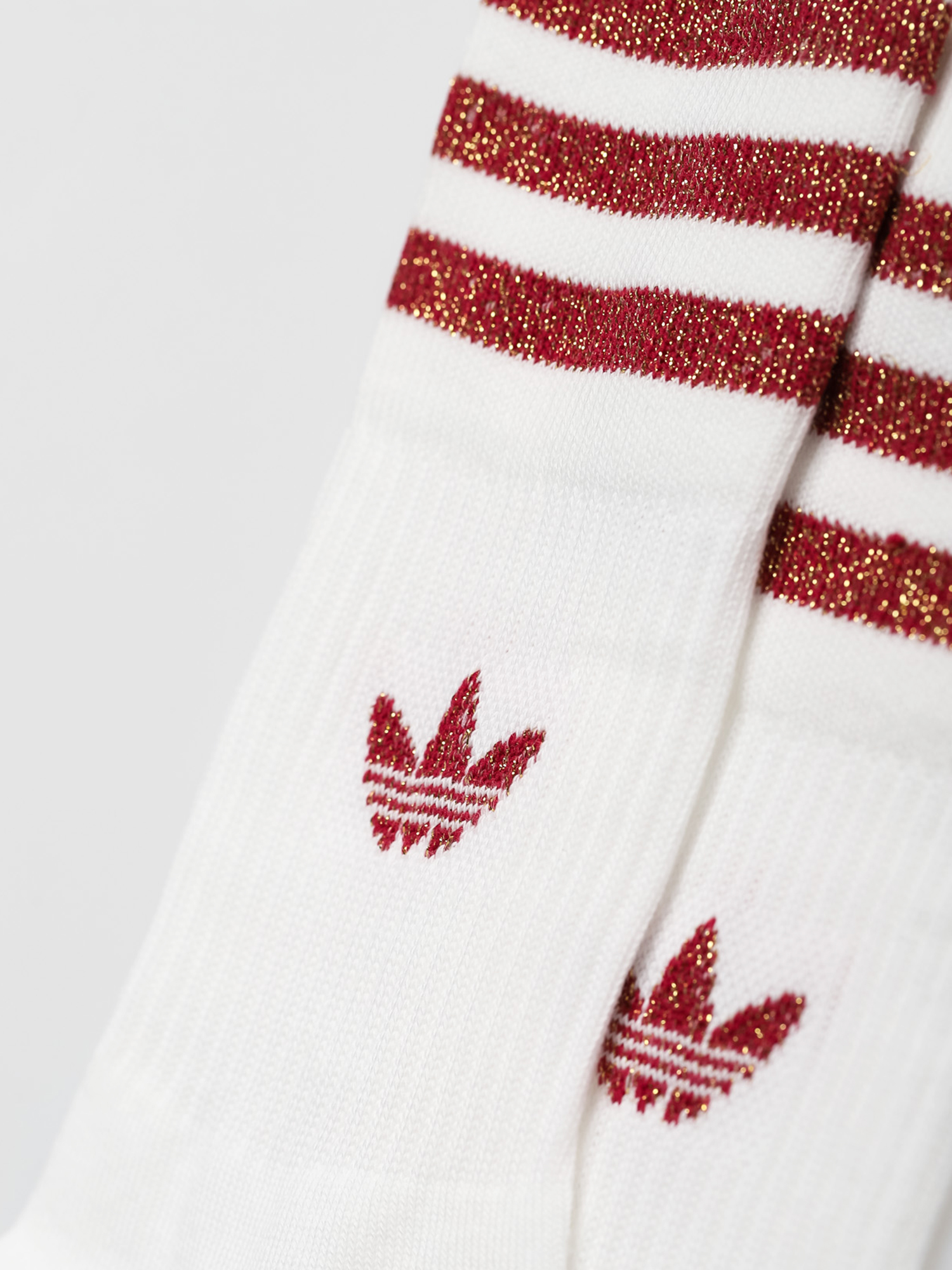 Ponožky adidas Originals Mid Cut Glt Wmn (white/cragol/legbur)