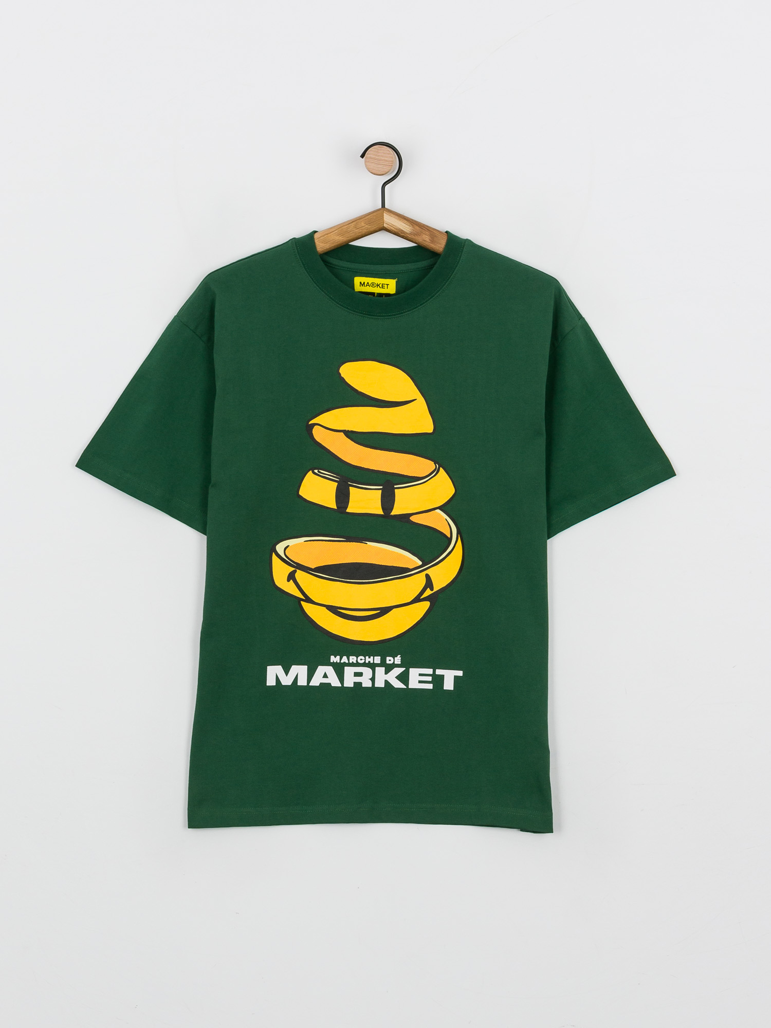 Tričko Chinatown Market Smiley Marche De Market (forest green)