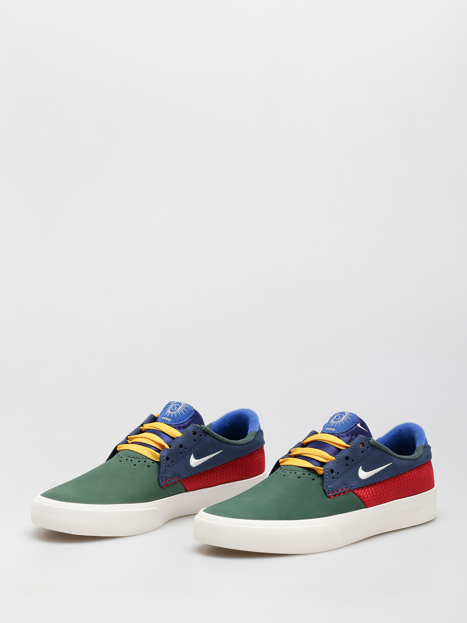 Topánky Nike SB Shane (noble green/sail varsity red navy)