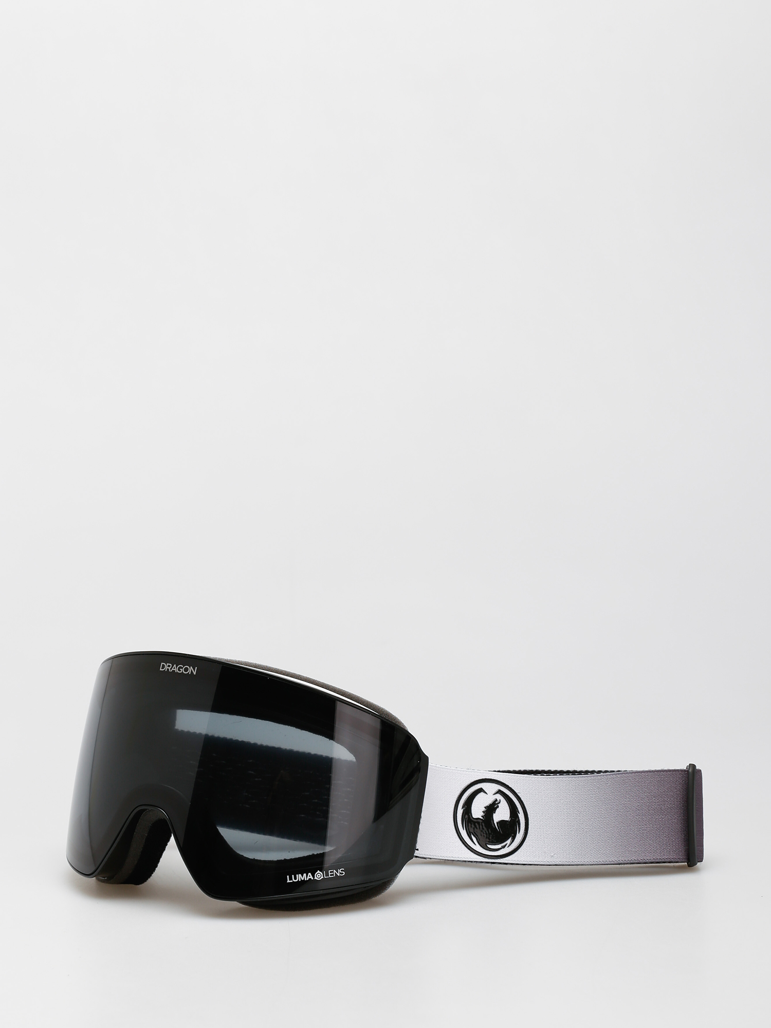 Snowboardové okuliare Dragon PXV (fade black/lumalens dark smoke/lumalens flash blue)