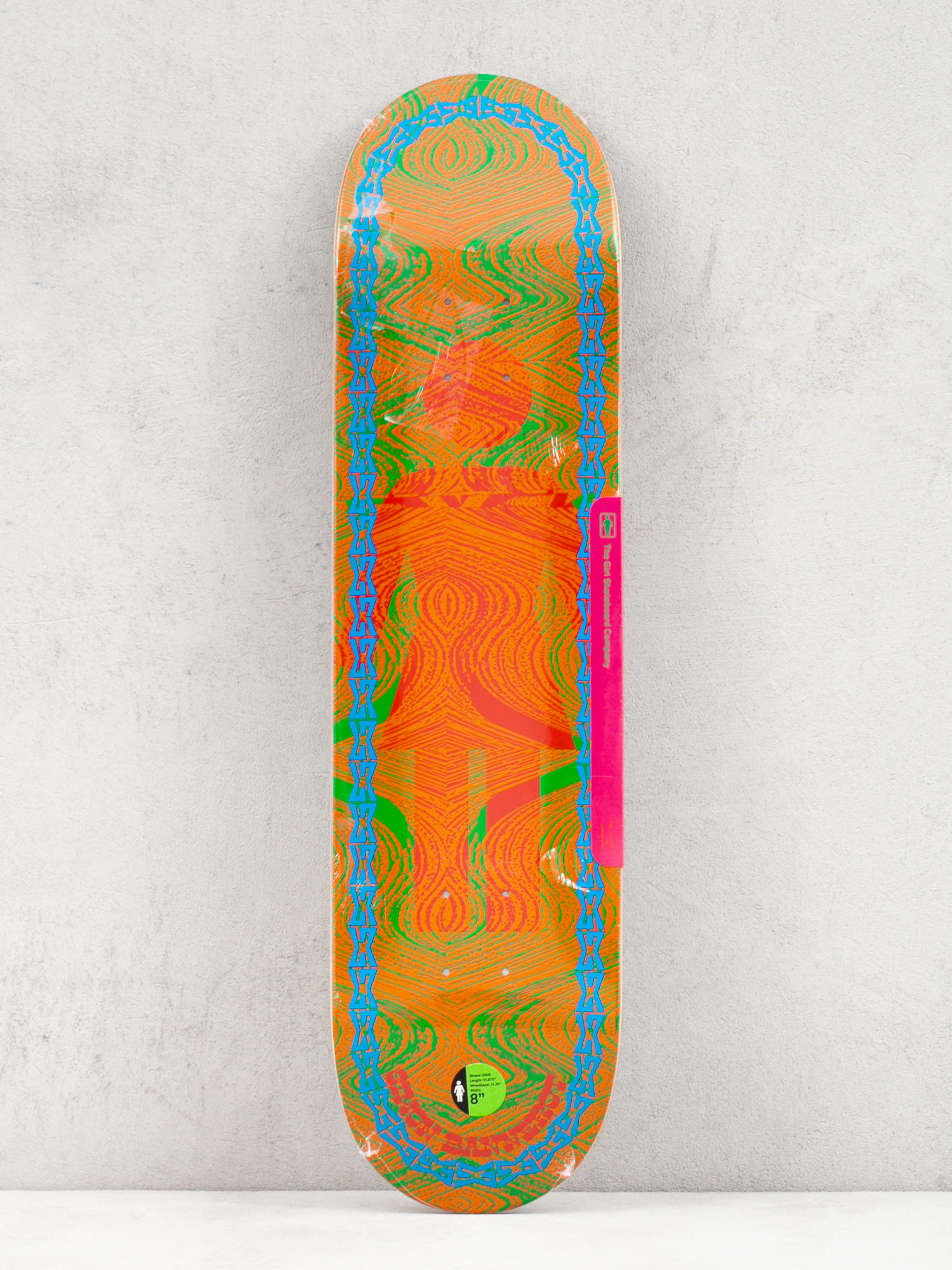 Doska Girl Skateboard Bannerot Vibration (green/orange)