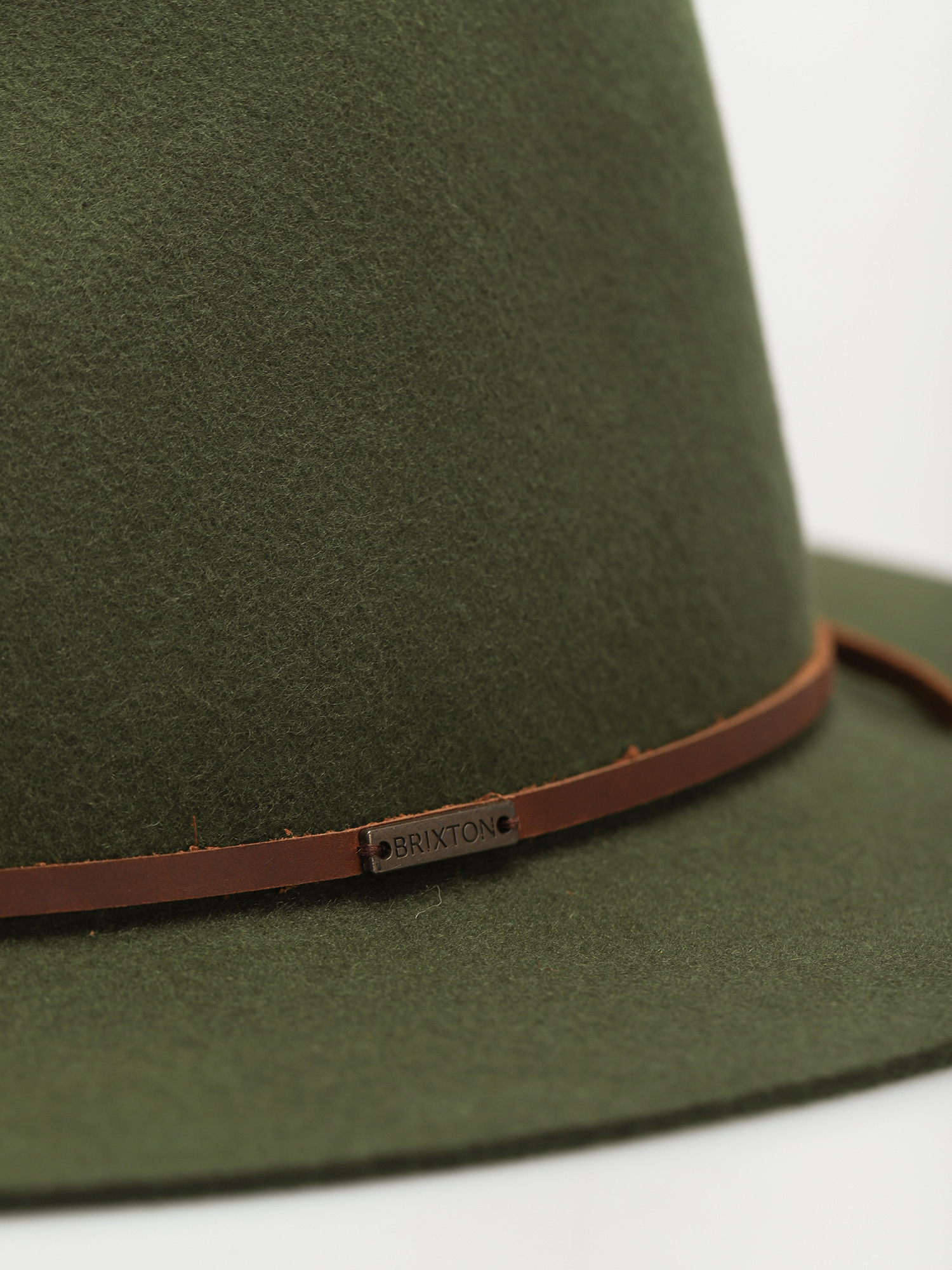 Klobúk Brixton Wesley Fedora (clover green)
